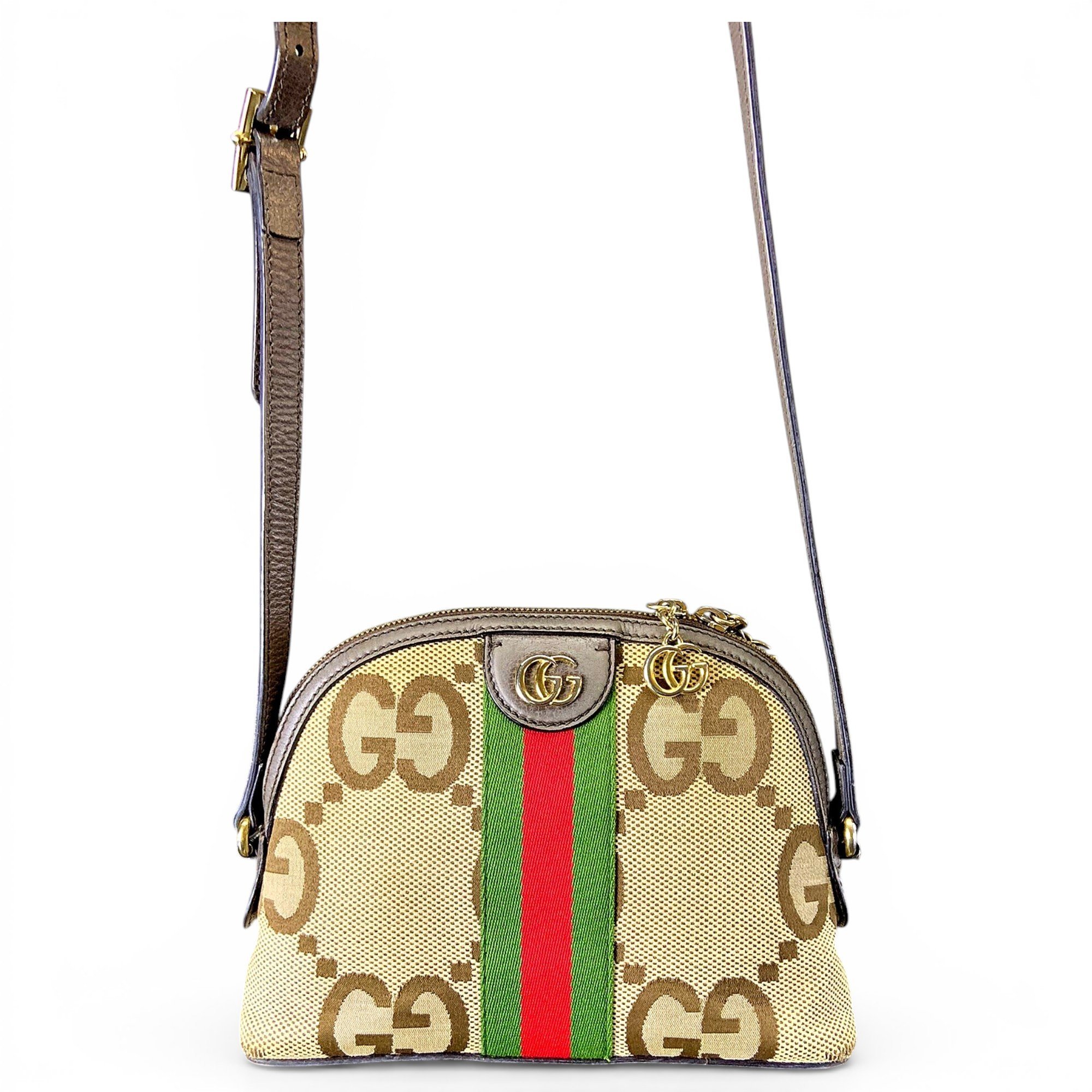 Ophidia Dome cloth handbag