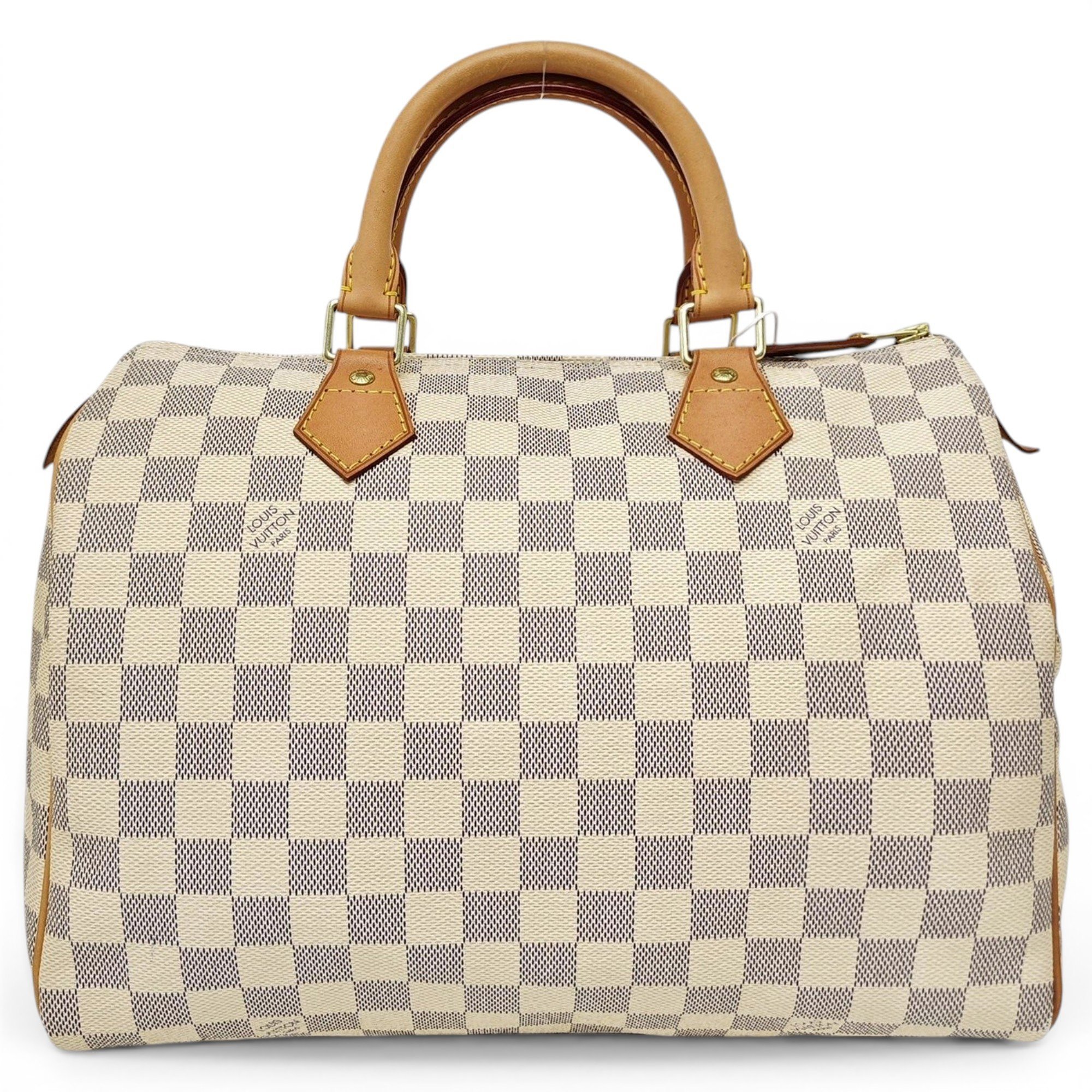 Nano Speedy / Mini HL leather handbag