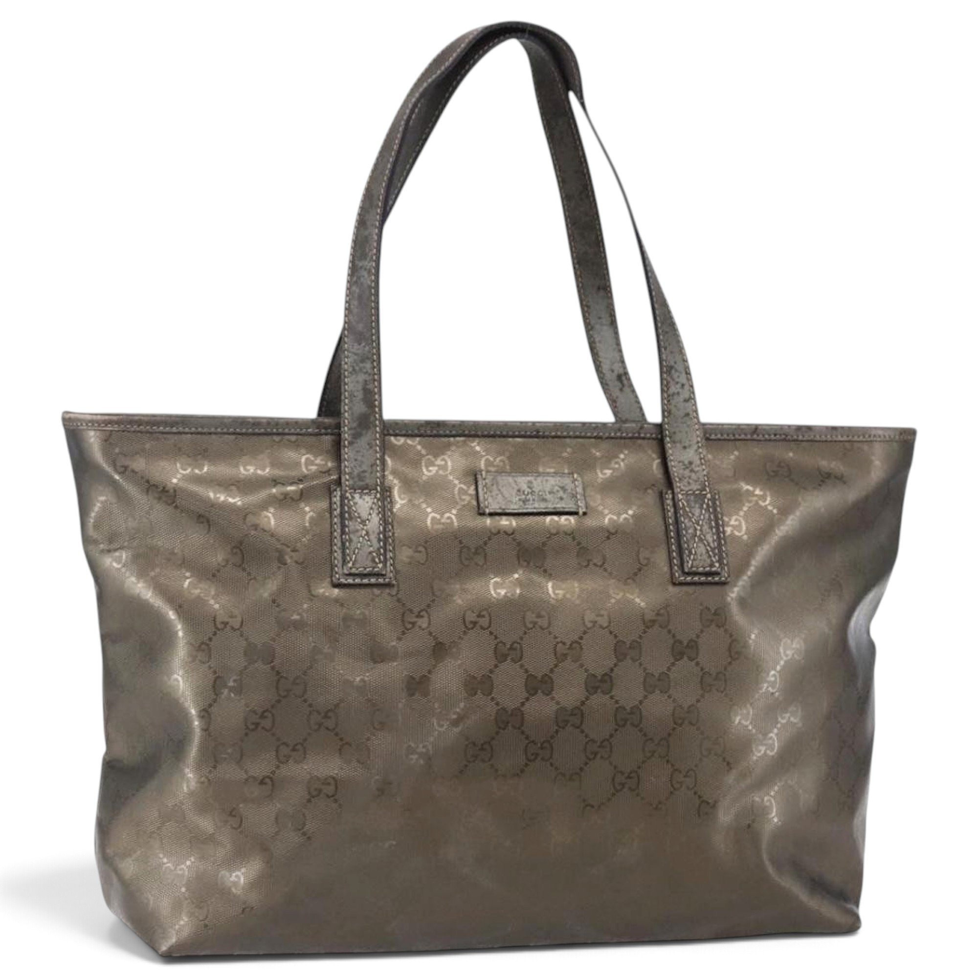 Leather tote