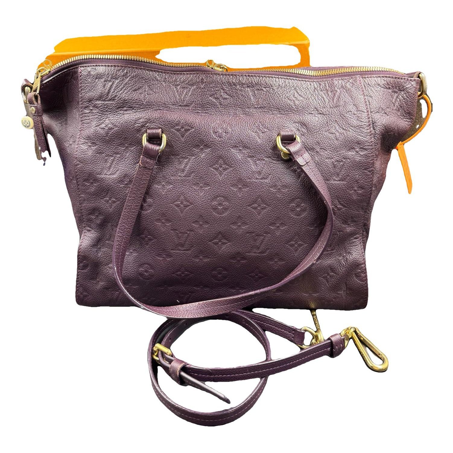 Lumineuse leather bag