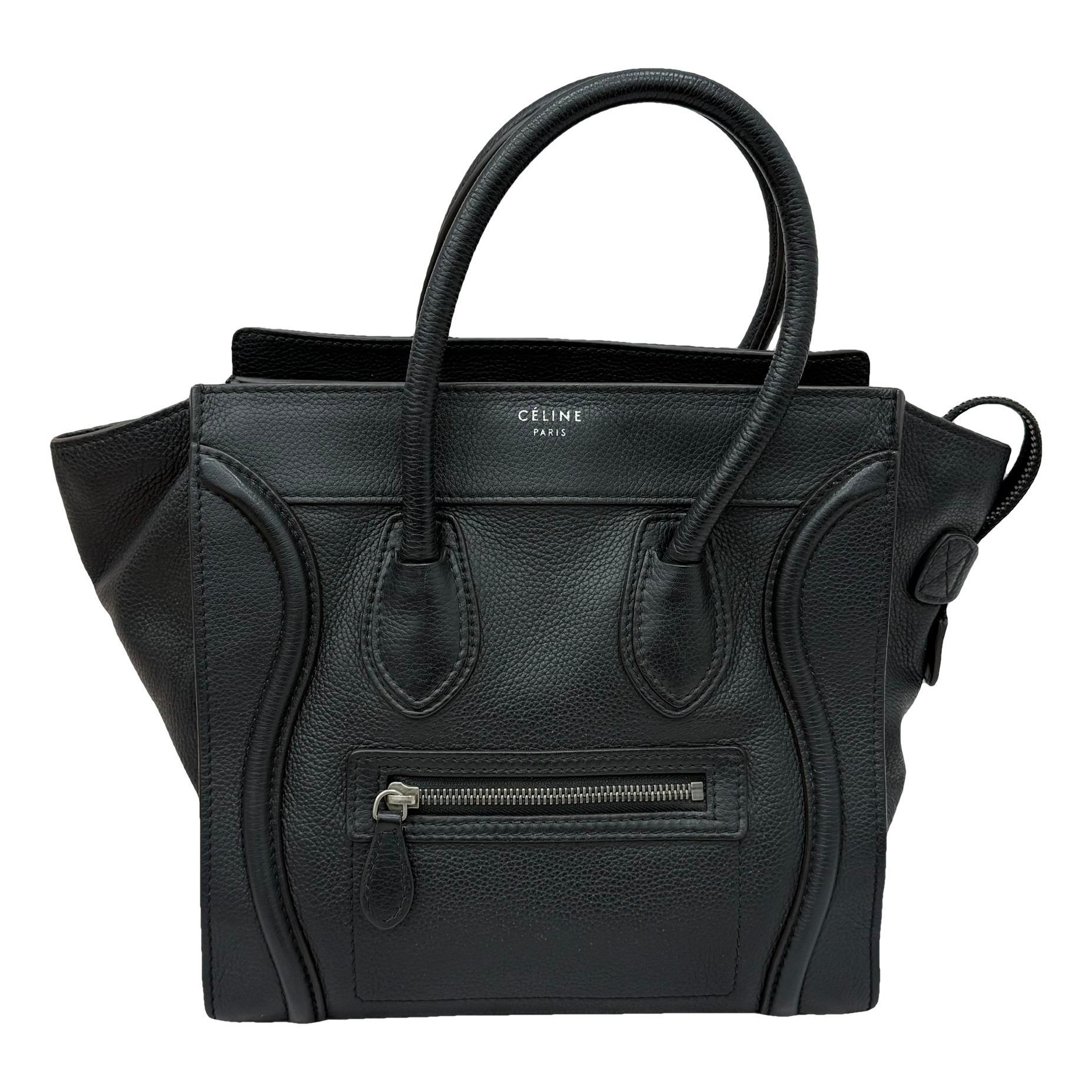 Luggage leather handbag