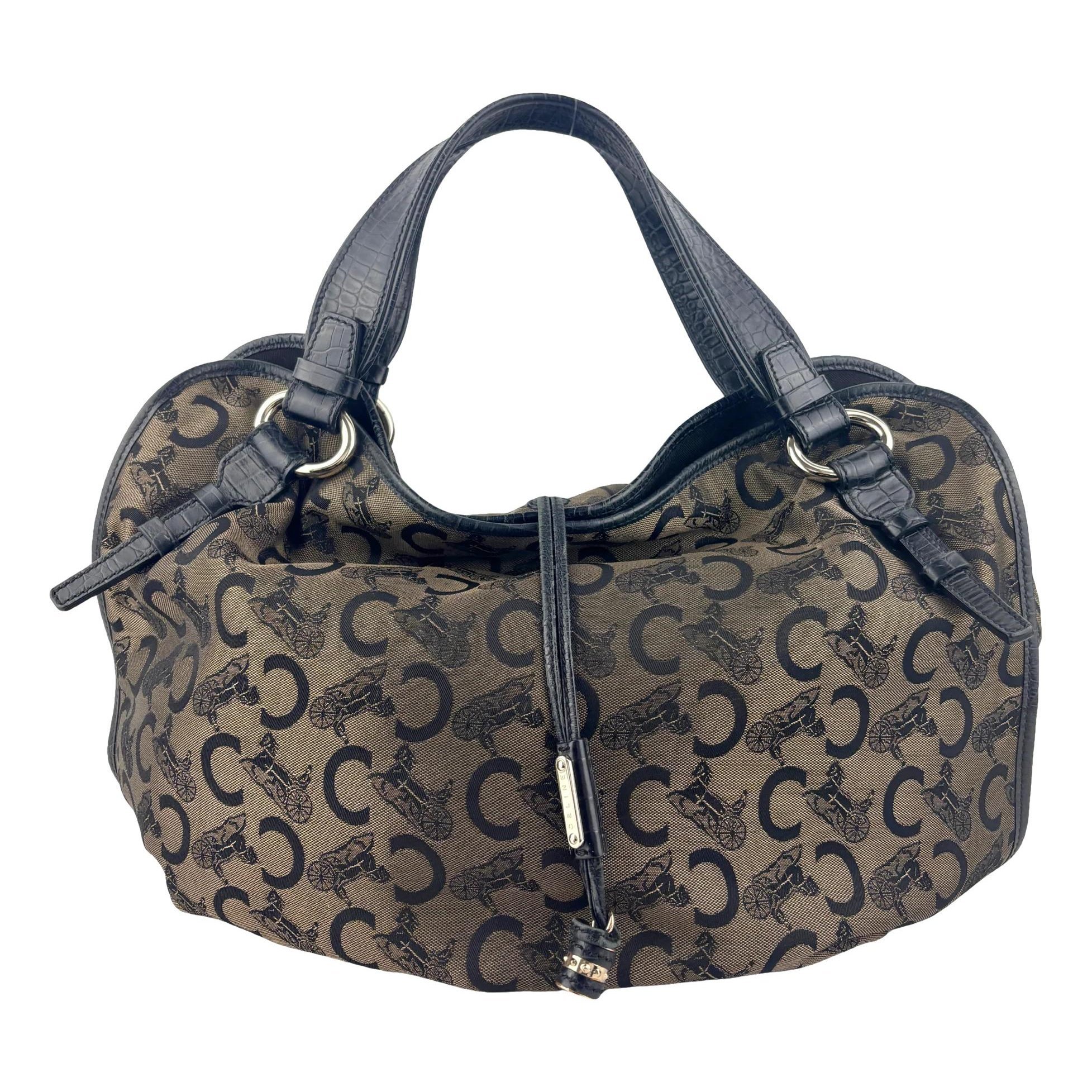 Leather tote