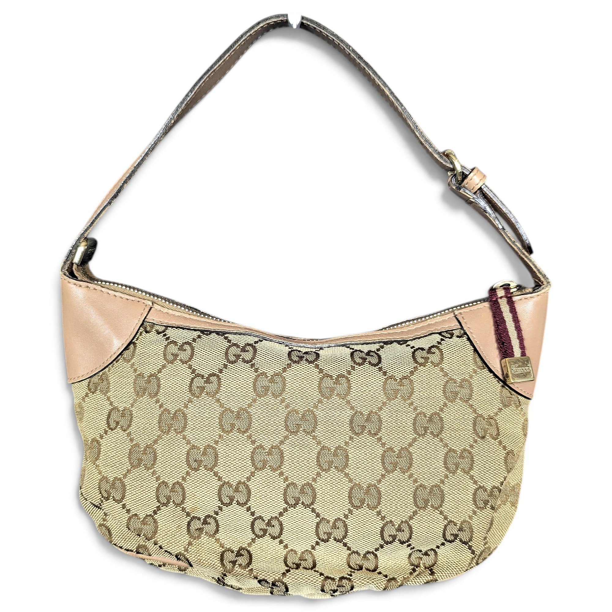 Hobo leather handbag