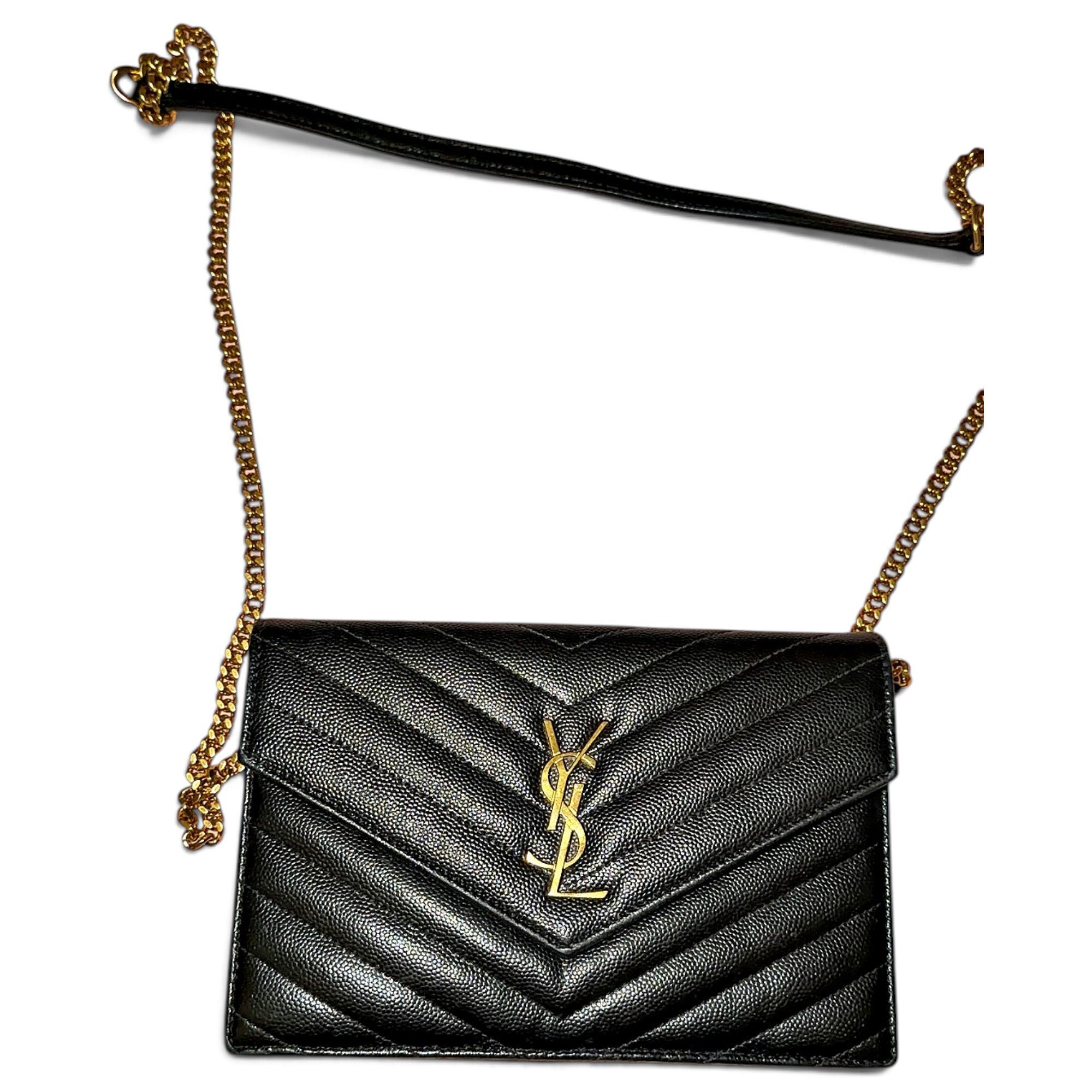 Cassandre leather clutch bag