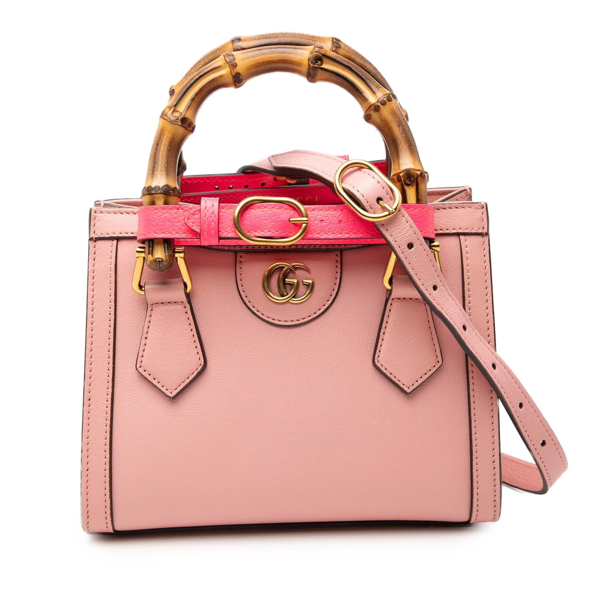 Bamboo pony-style calfskin handbag