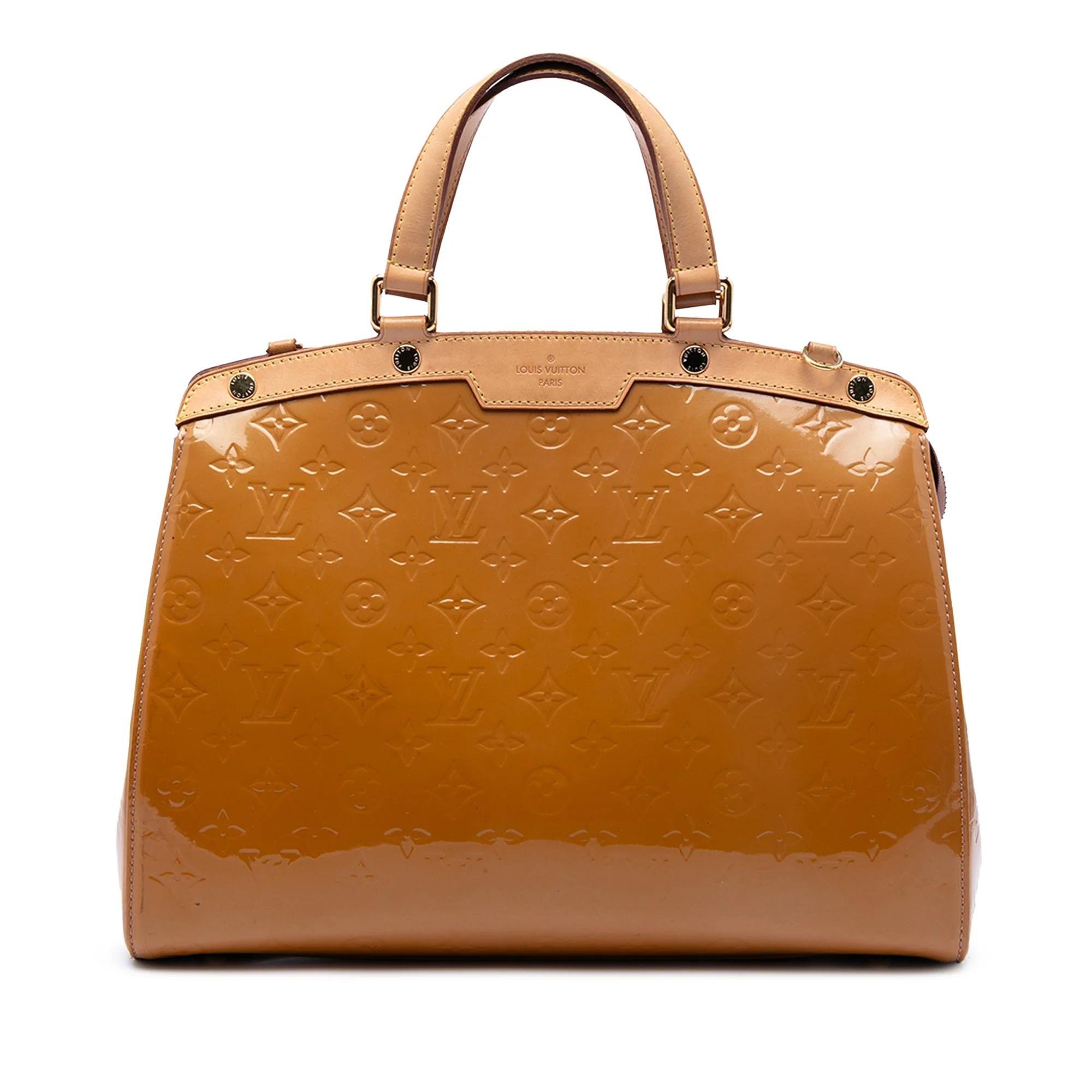 Bréa leather handbag
