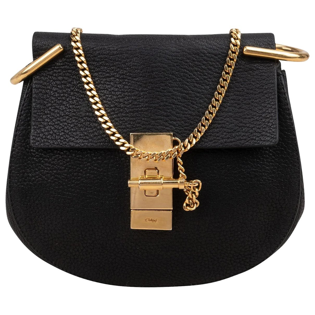 Drew leather crossbody bag
