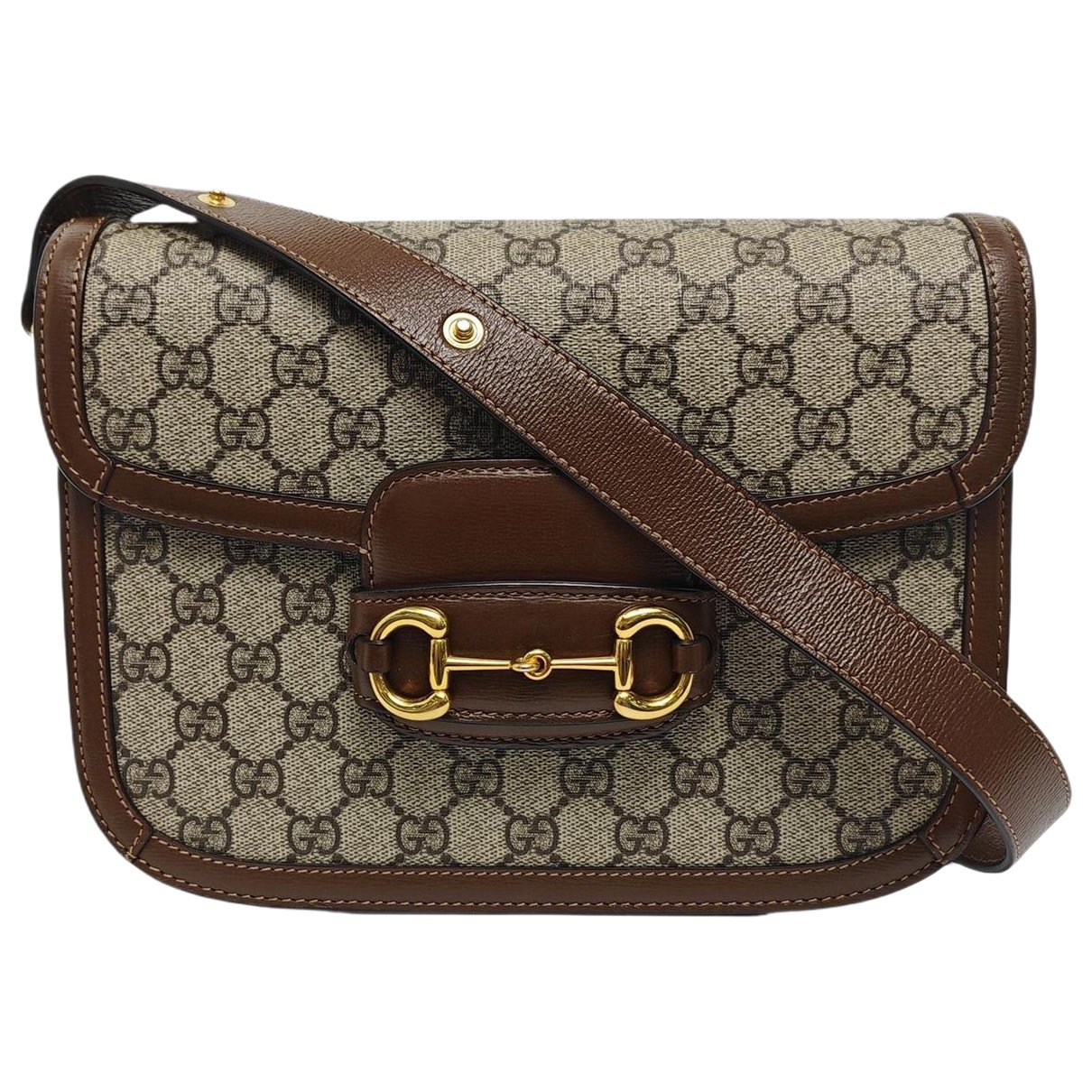 Handle Horsebit 1955 leather crossbody bag