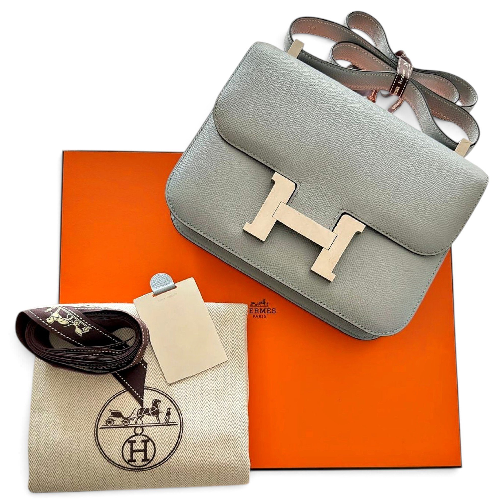 Constance leather handbag