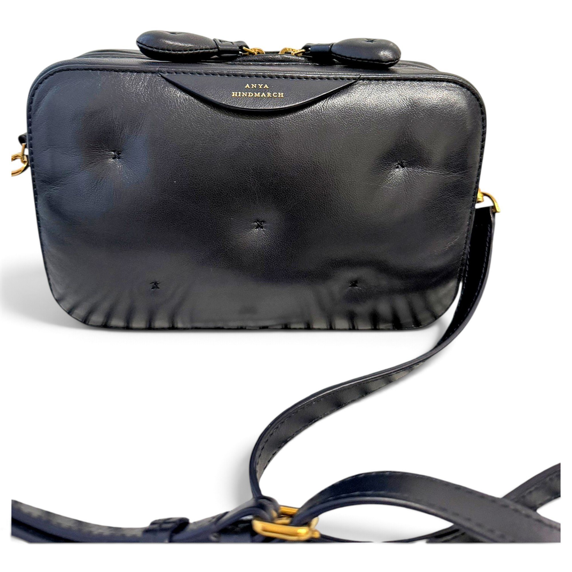 Anya Hindmarch Maxi Zip leather crossbody bag
