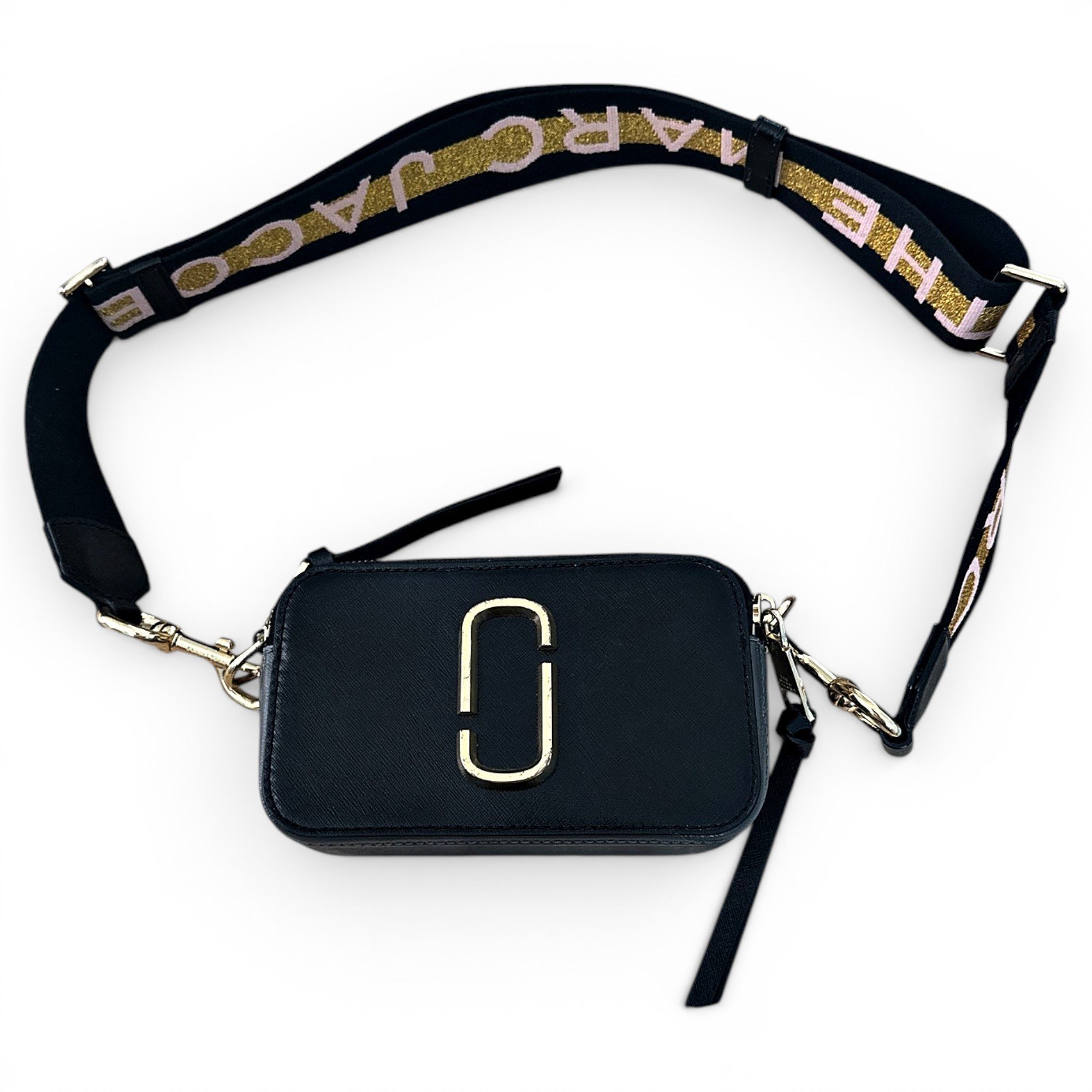 Snapshot leather crossbody bag