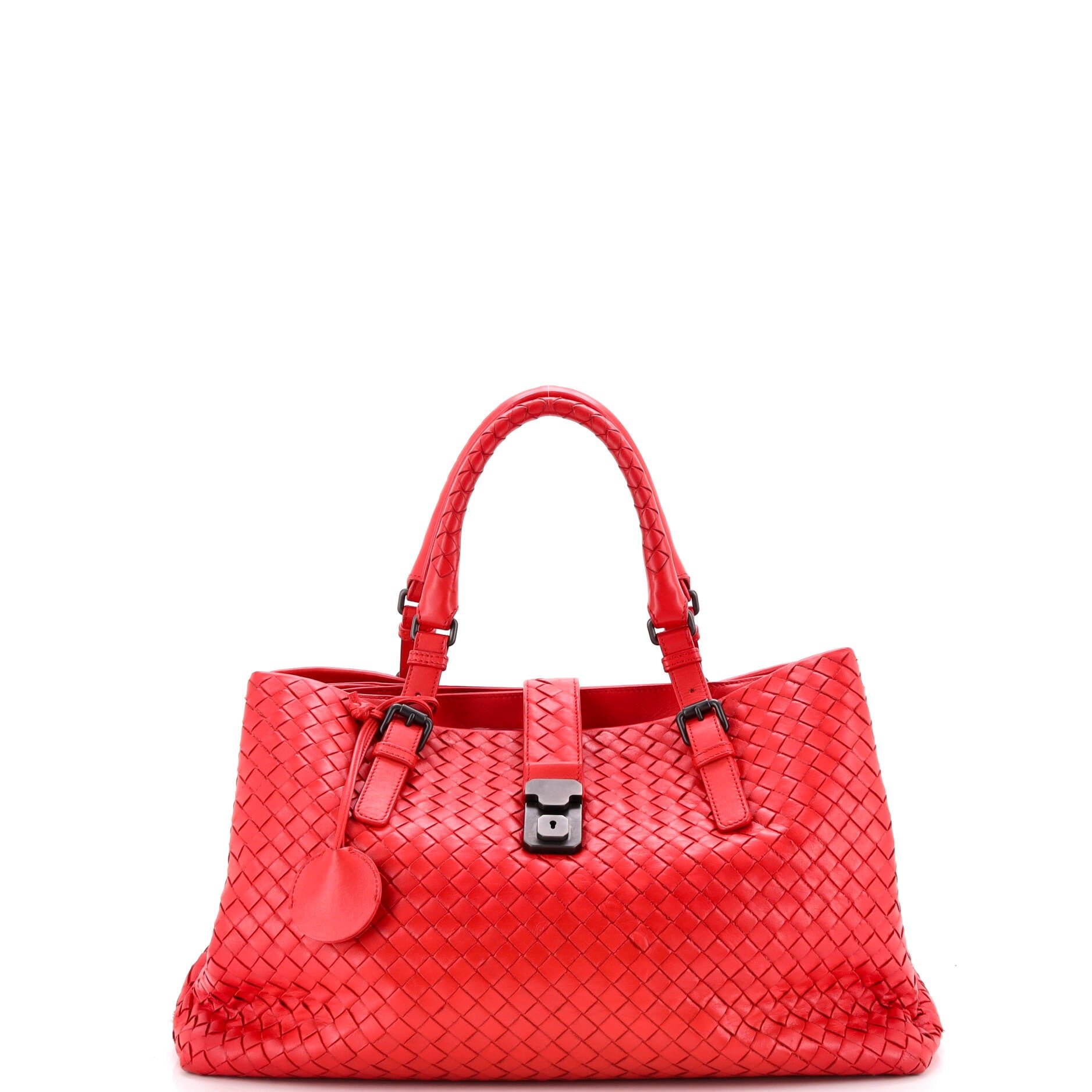 Roma Bag Intrecciato Nappa Medium