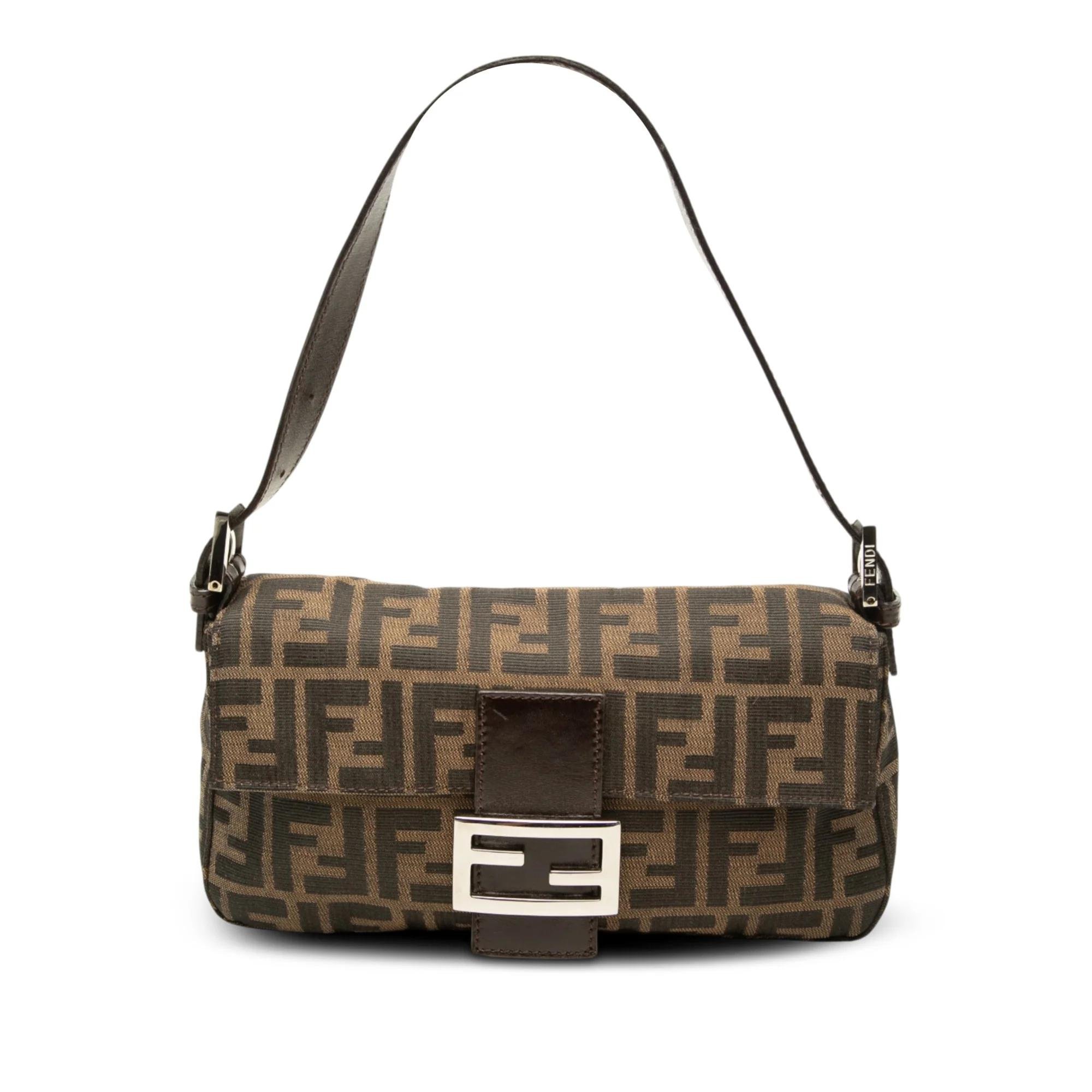 Baguette leather handbag