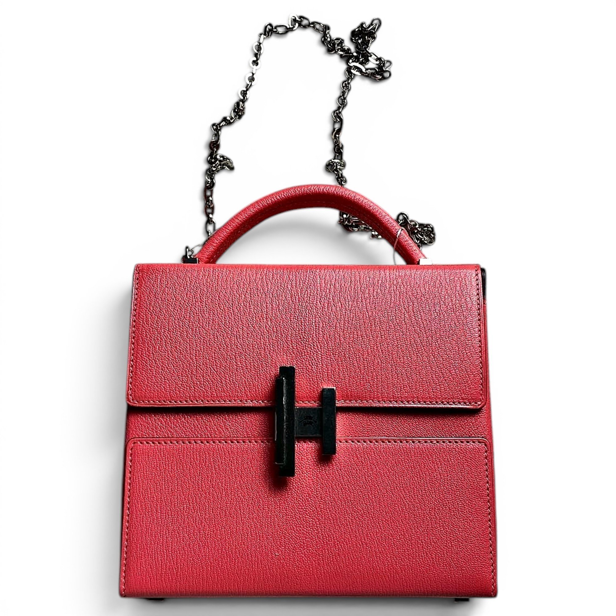 Cinhetic leather handbag