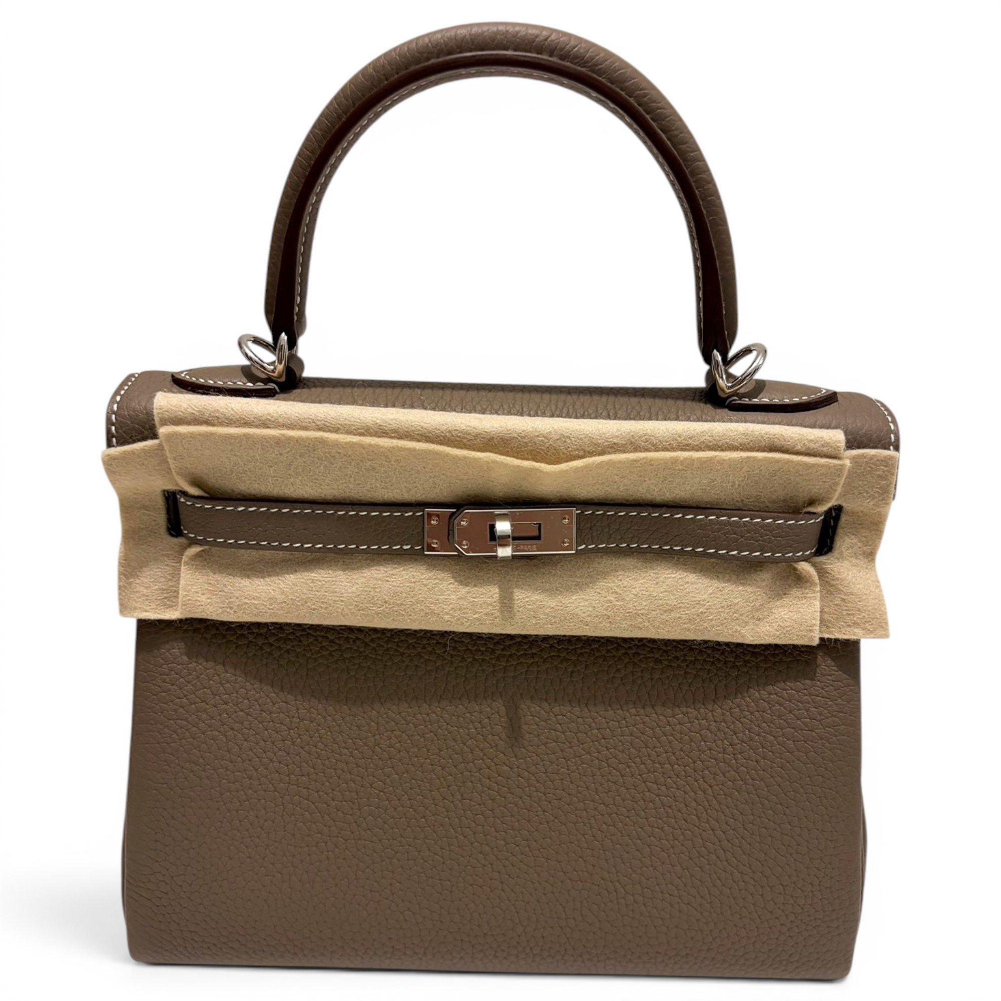 Kelly 25 leather handbag