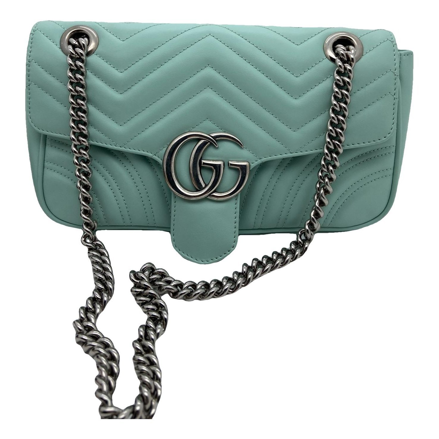 GG Marmont Flap leather handbag