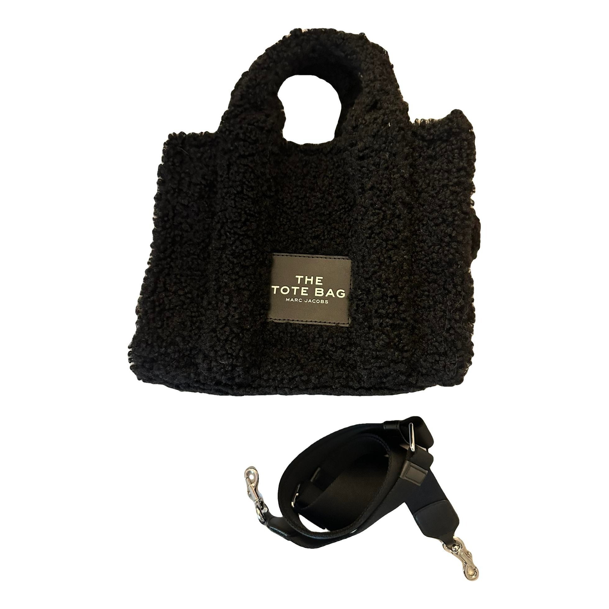 Faux fur handbag