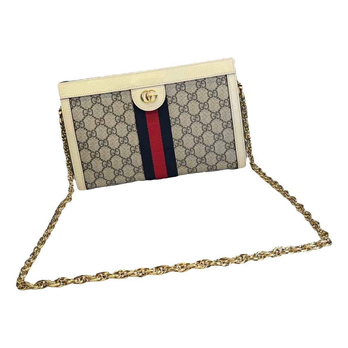 Ophidia Chain leather handbag
