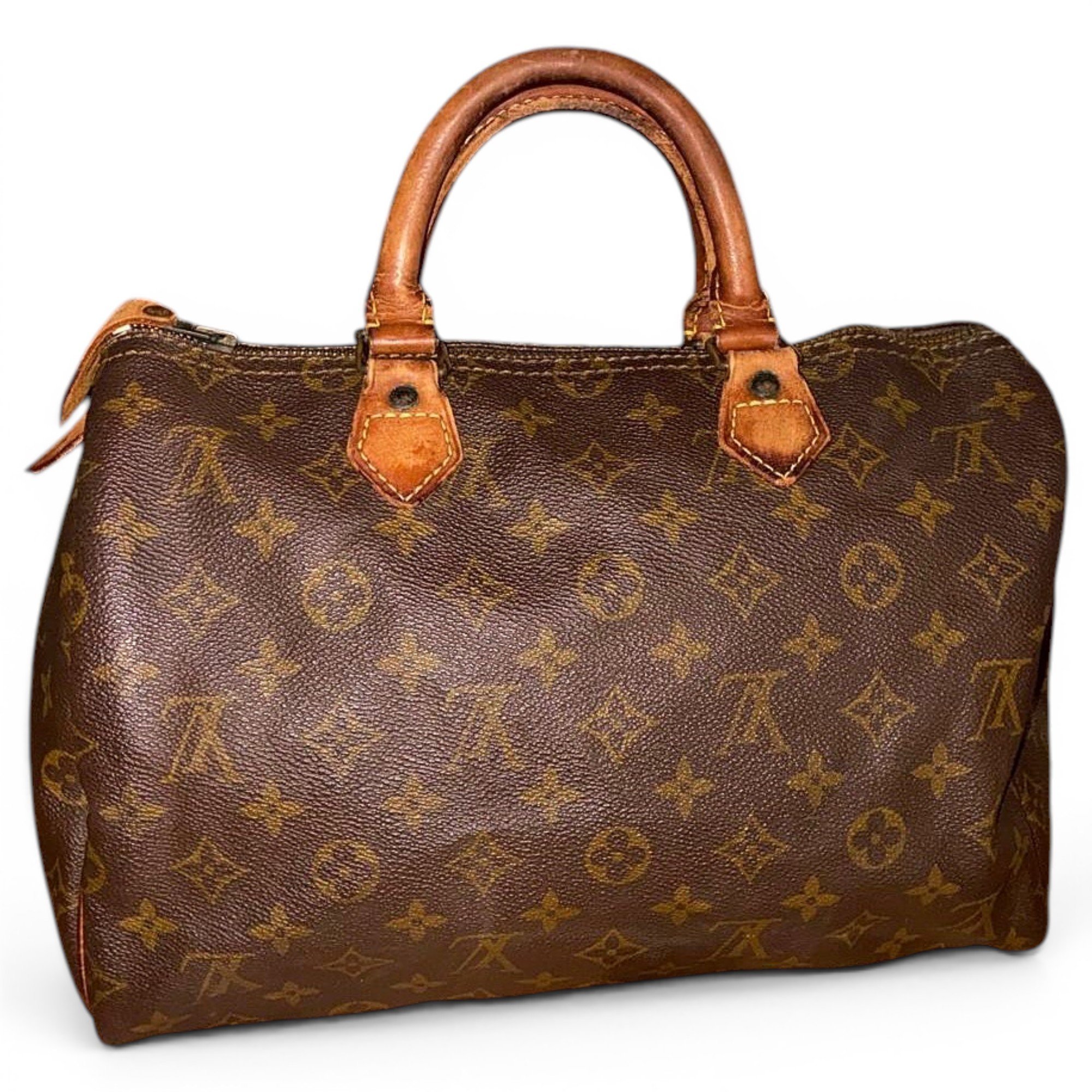 Nano Speedy / Mini HL leather handbag