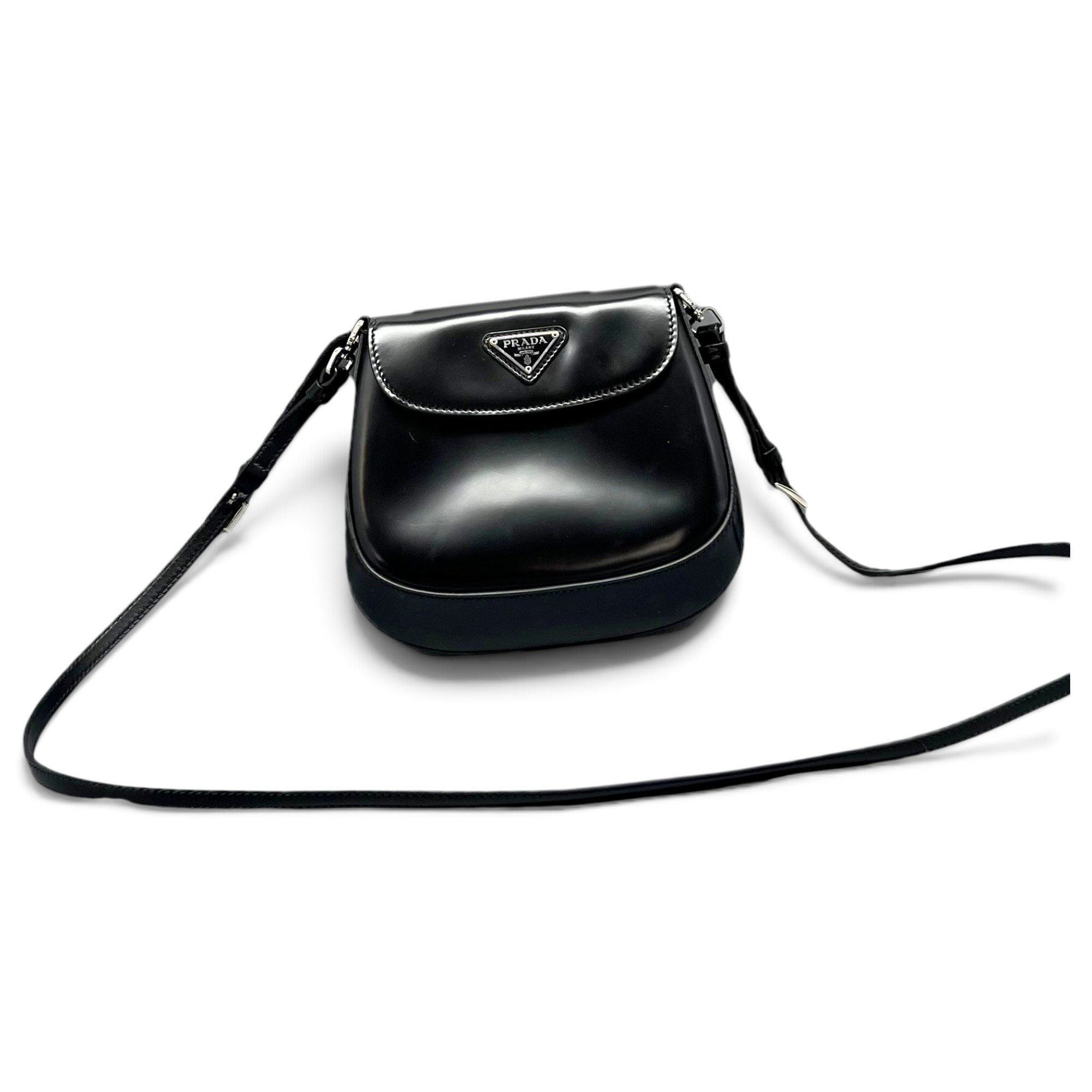 Cleo Flap leather handbag