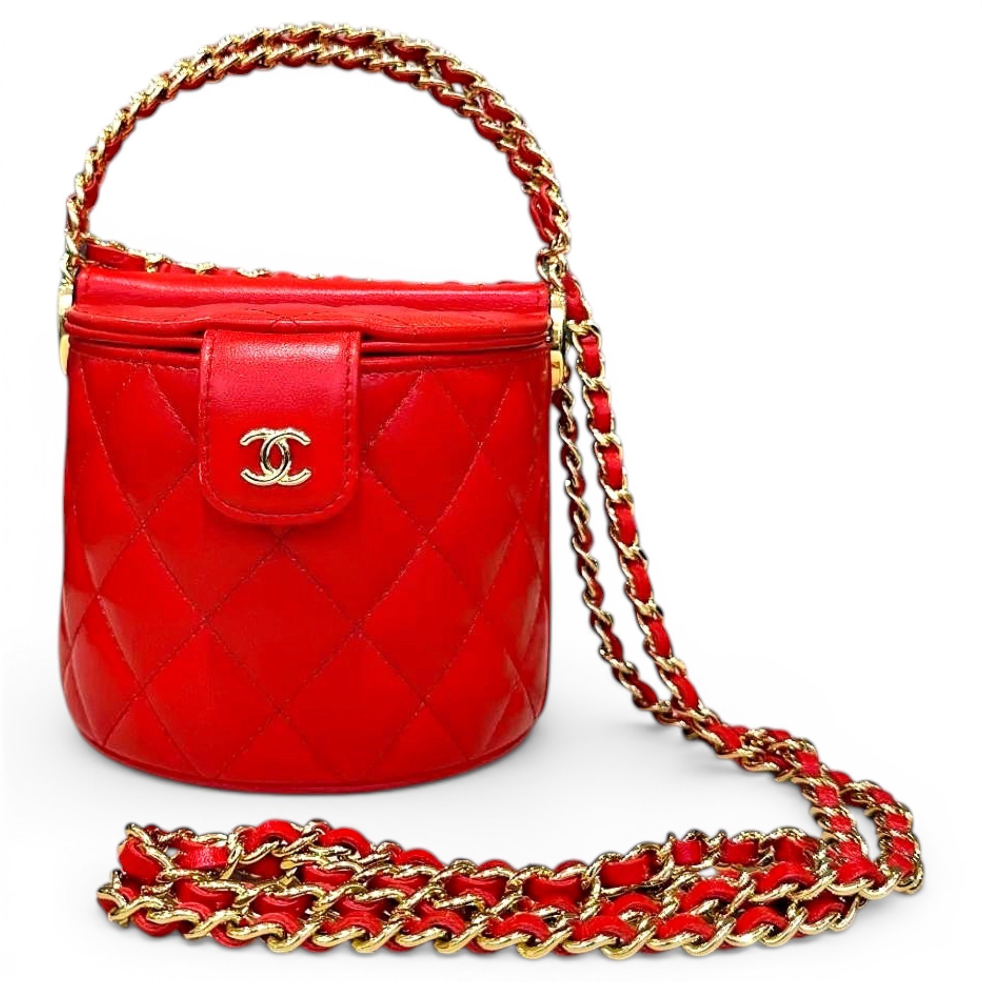 Leather mini bag