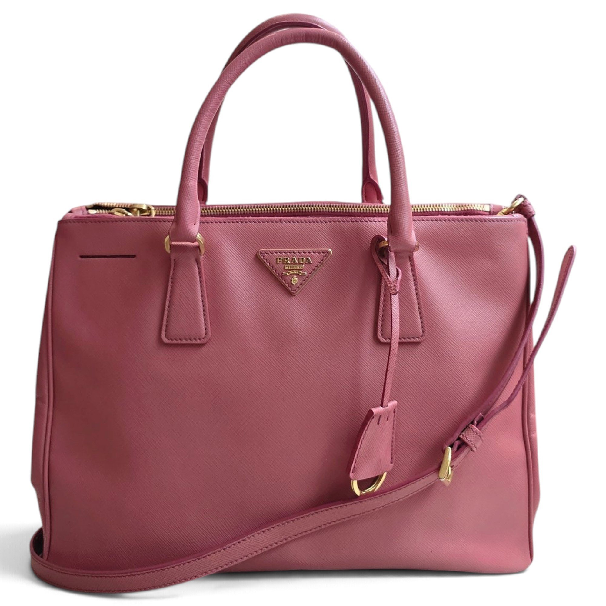 Galleria leather handbag
