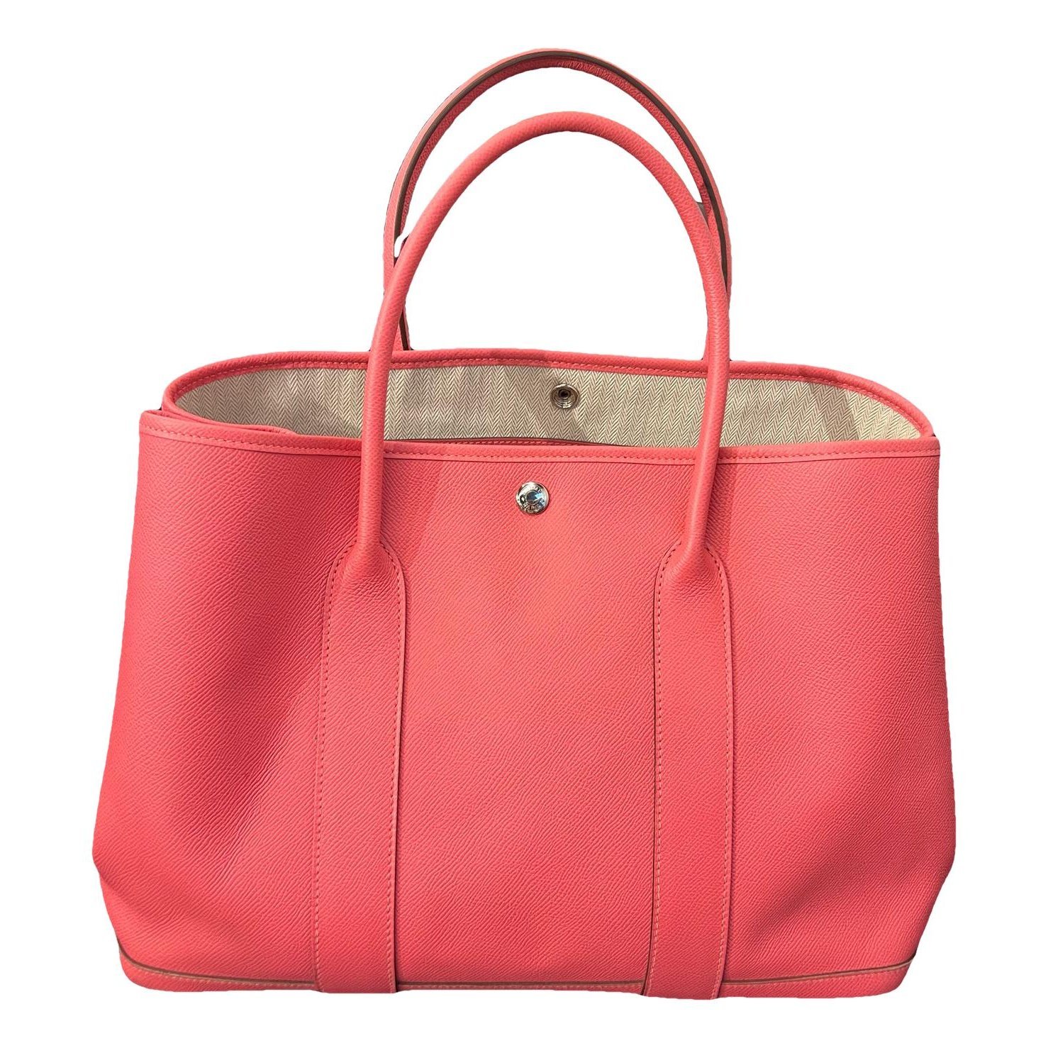 Garden Party leather handbag