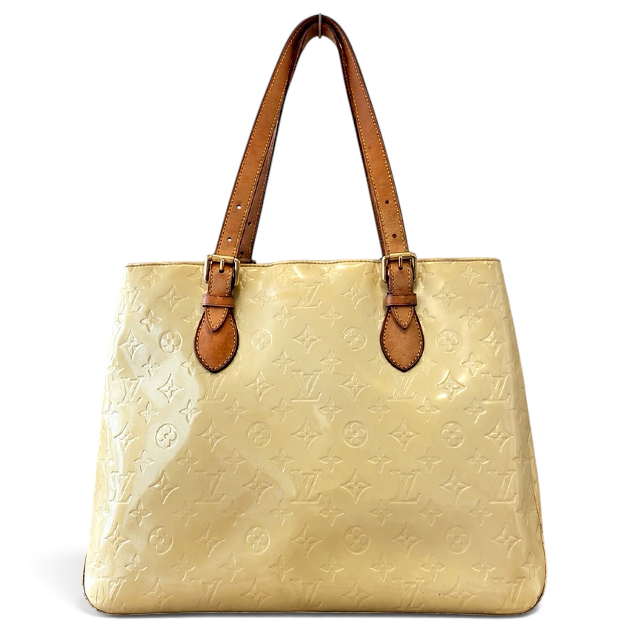 Houston patent leather tote