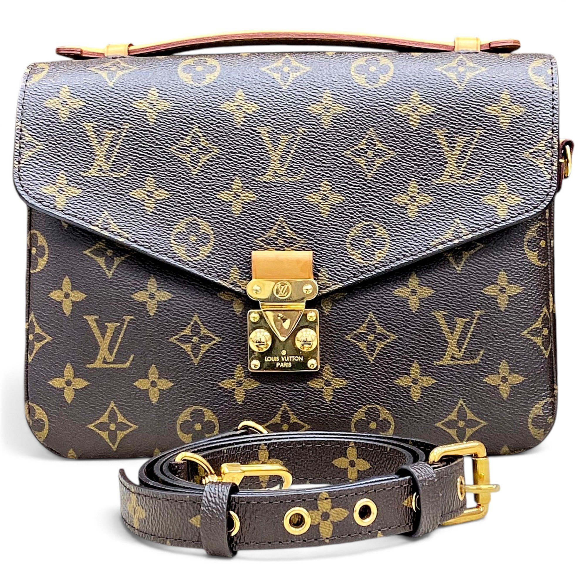 Metis leather handbag