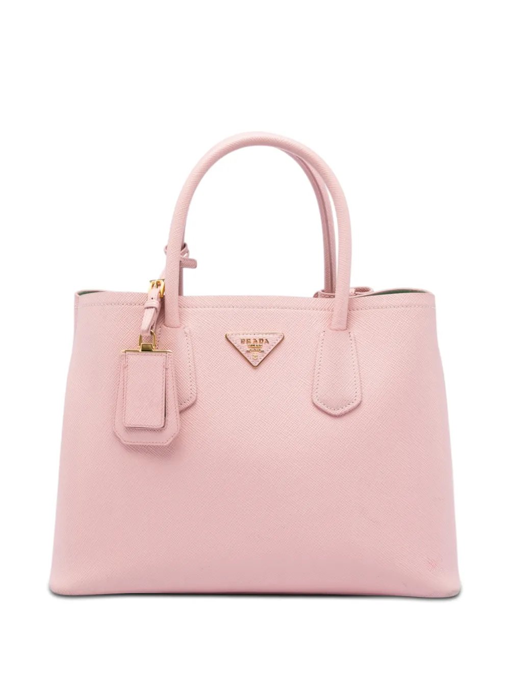 2010-2026 Medium Saffiano Cuir Double satchel