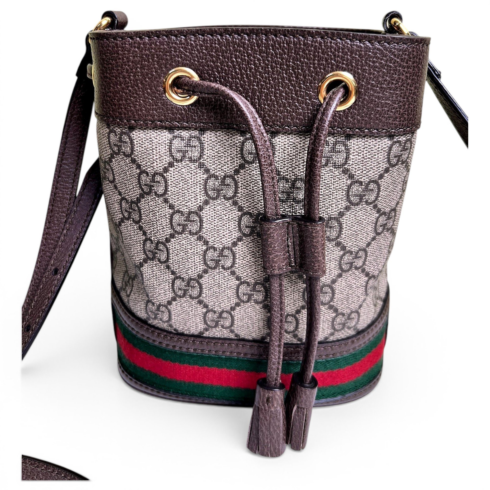 Leather handbag
