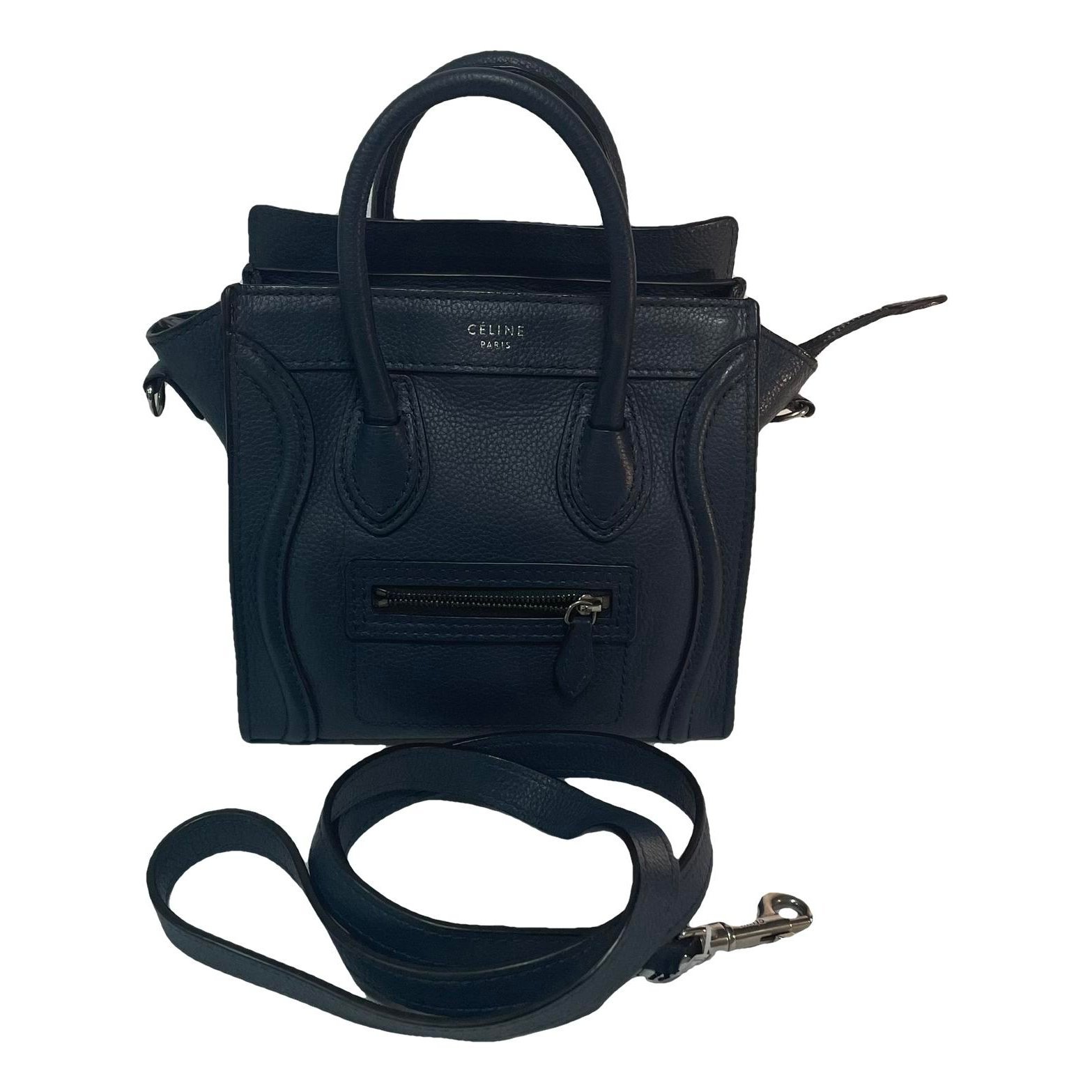 Nano Luggage leather handbag