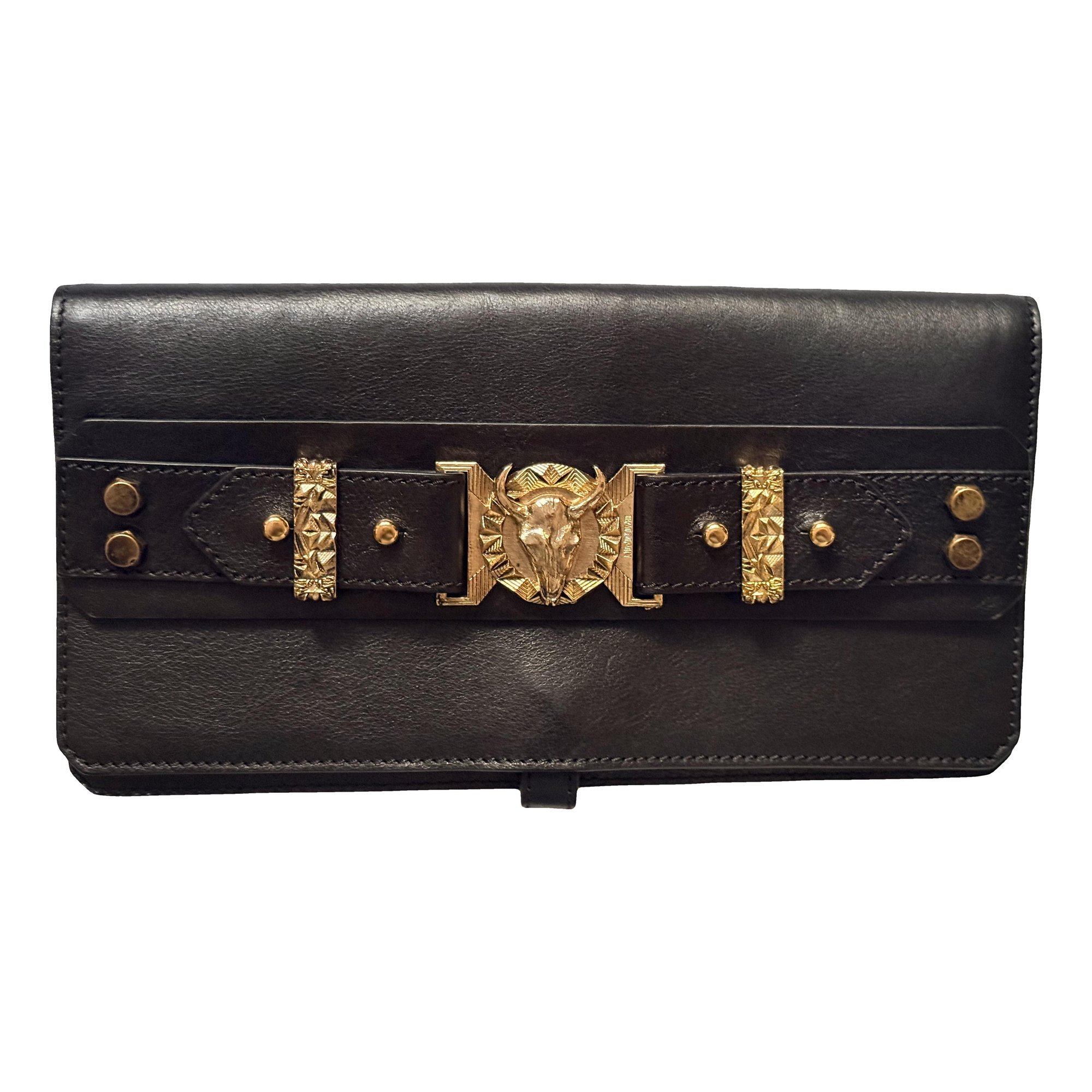Balmain Leather clutch bag