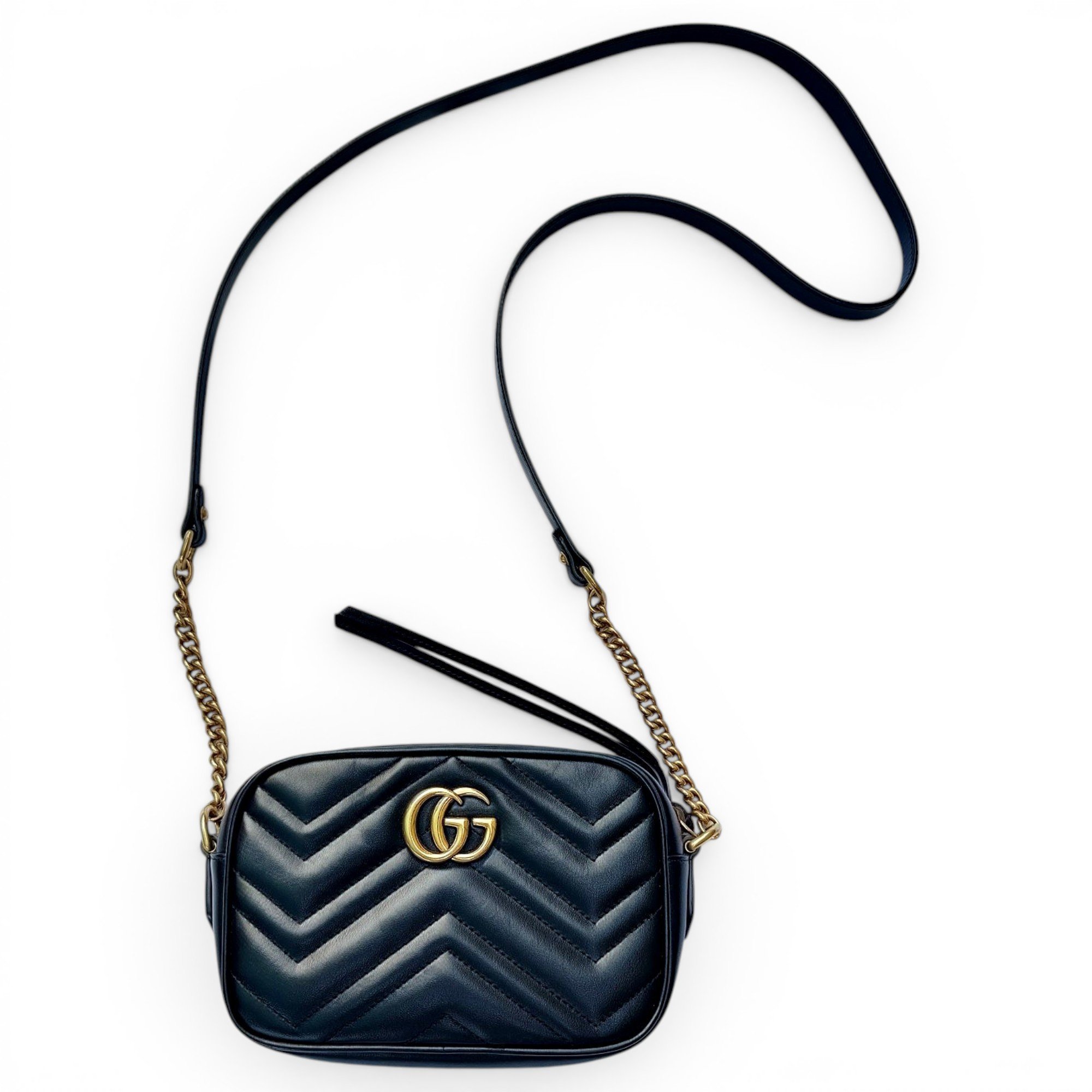 GG Marmont leather crossbody bag