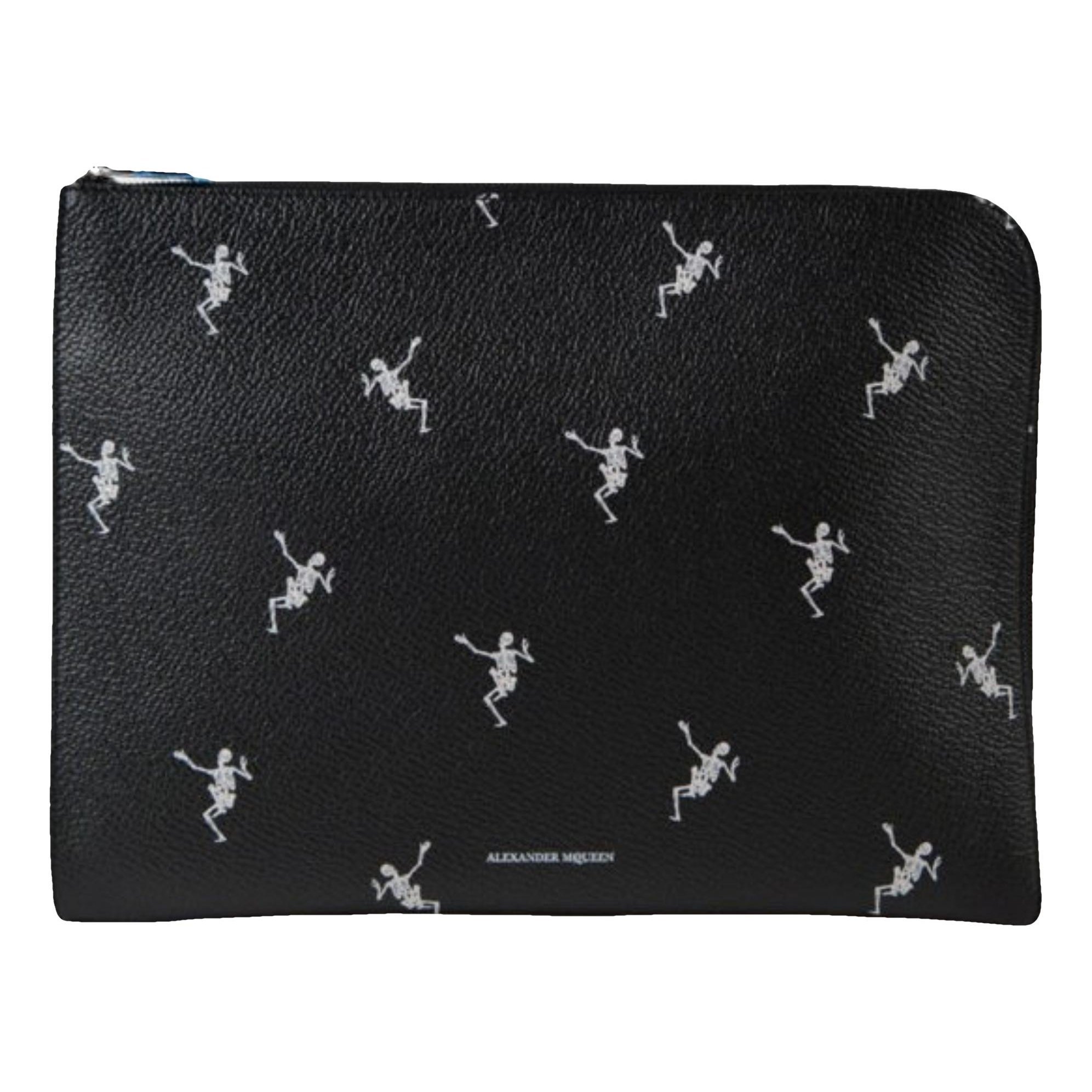 Alexander McQueen Leather clutch bag