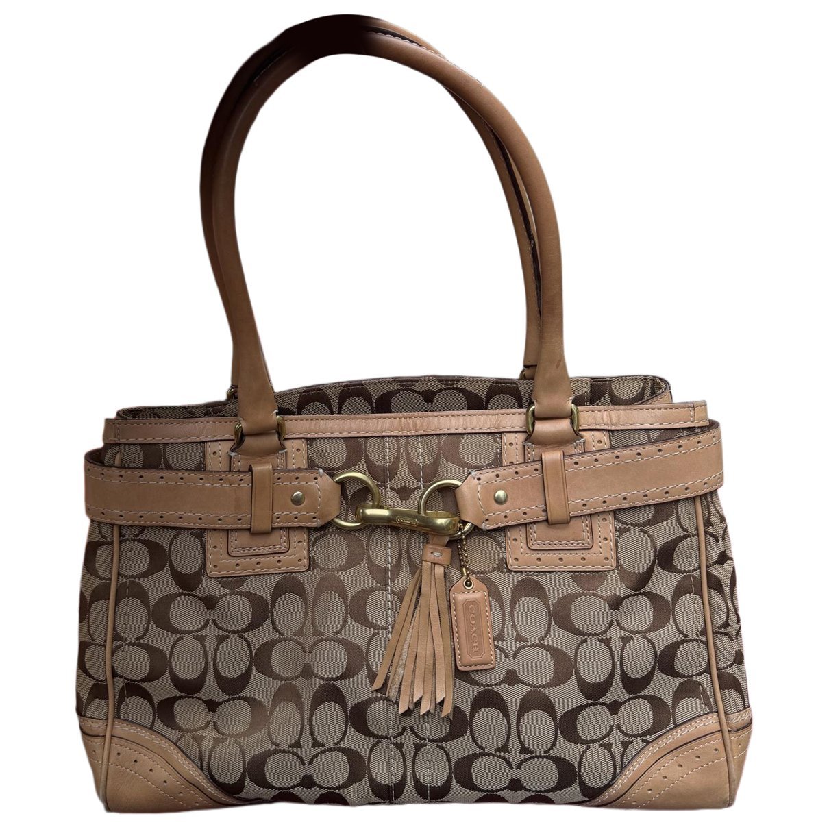 Leather satchel