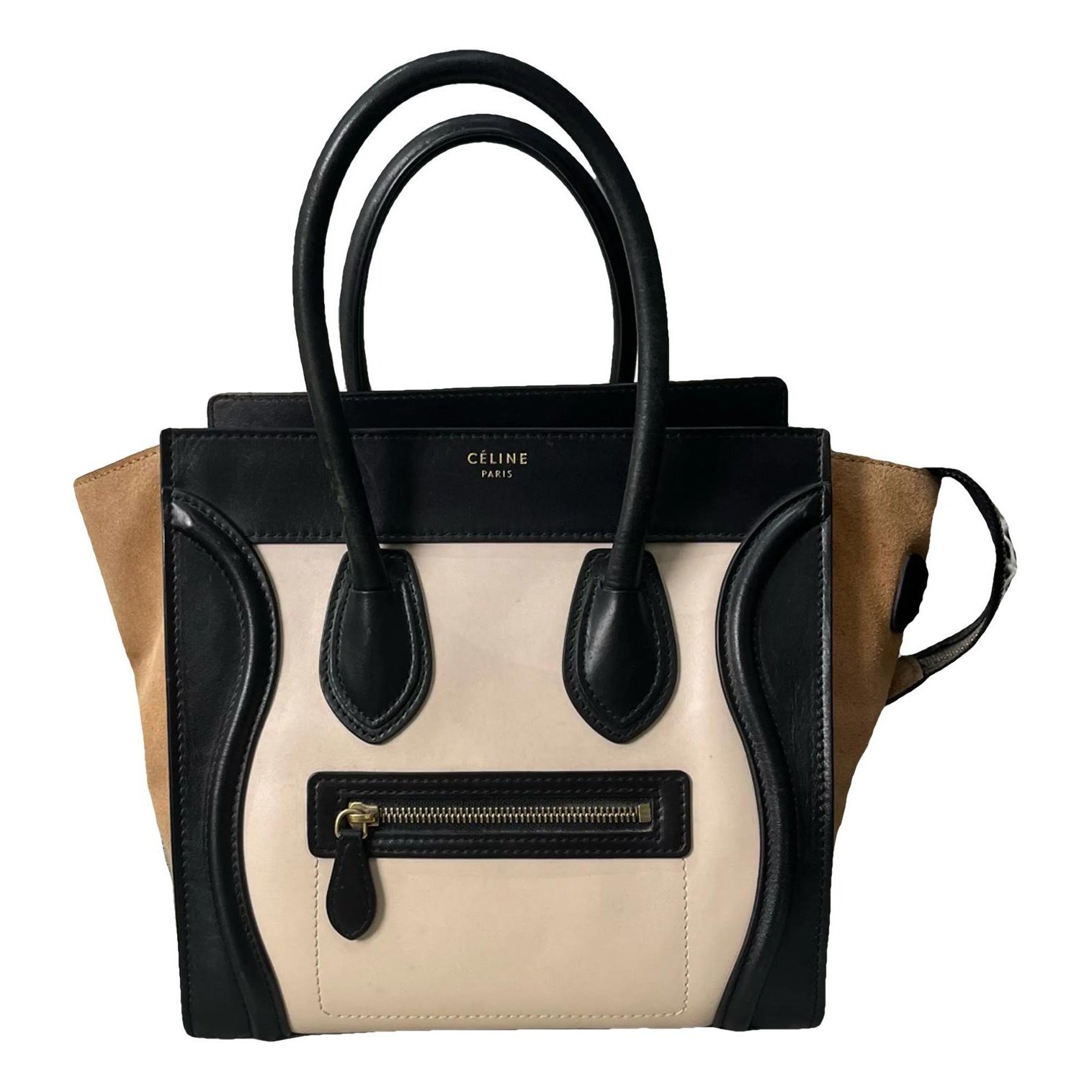 Luggage leather handbag