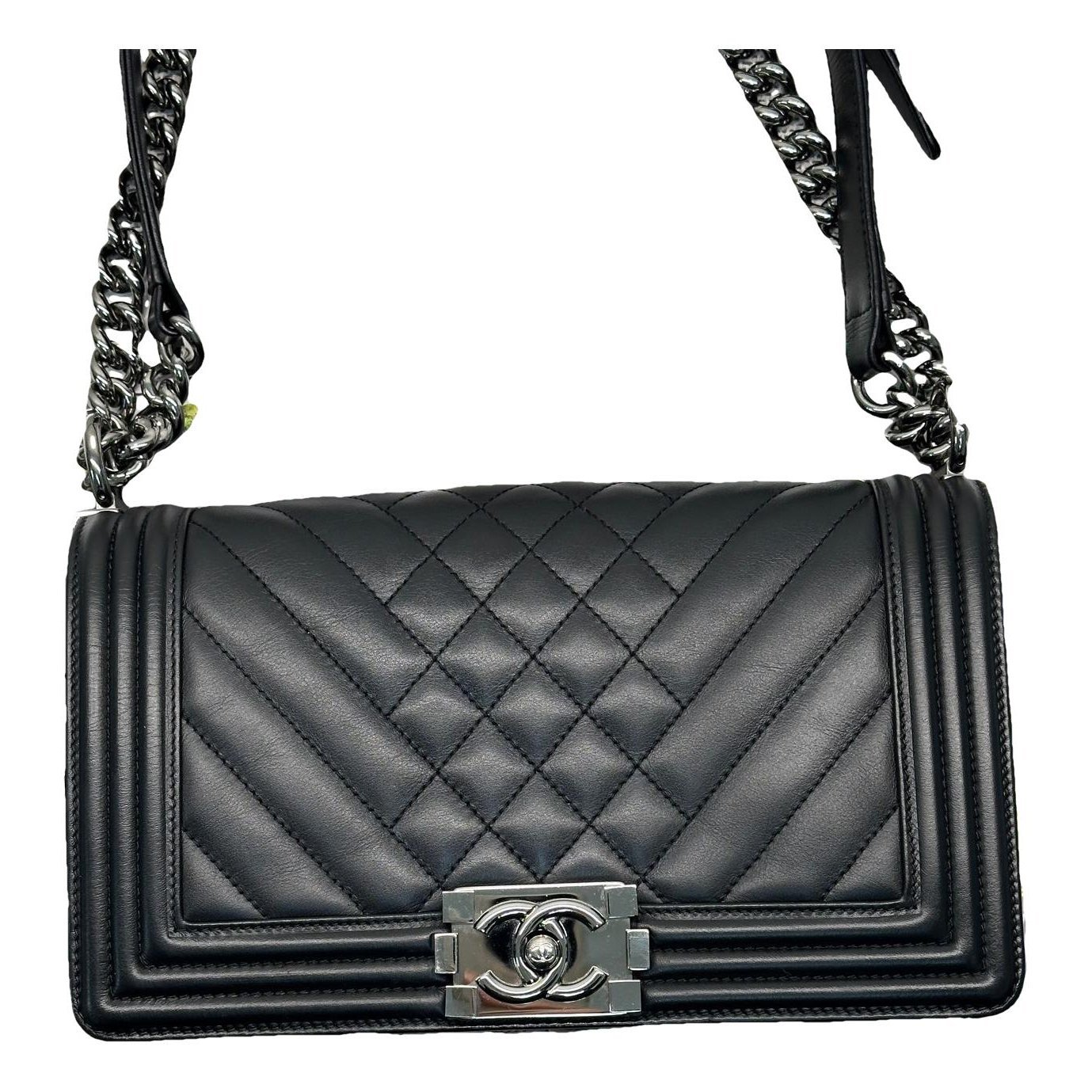 Boy leather crossbody bag