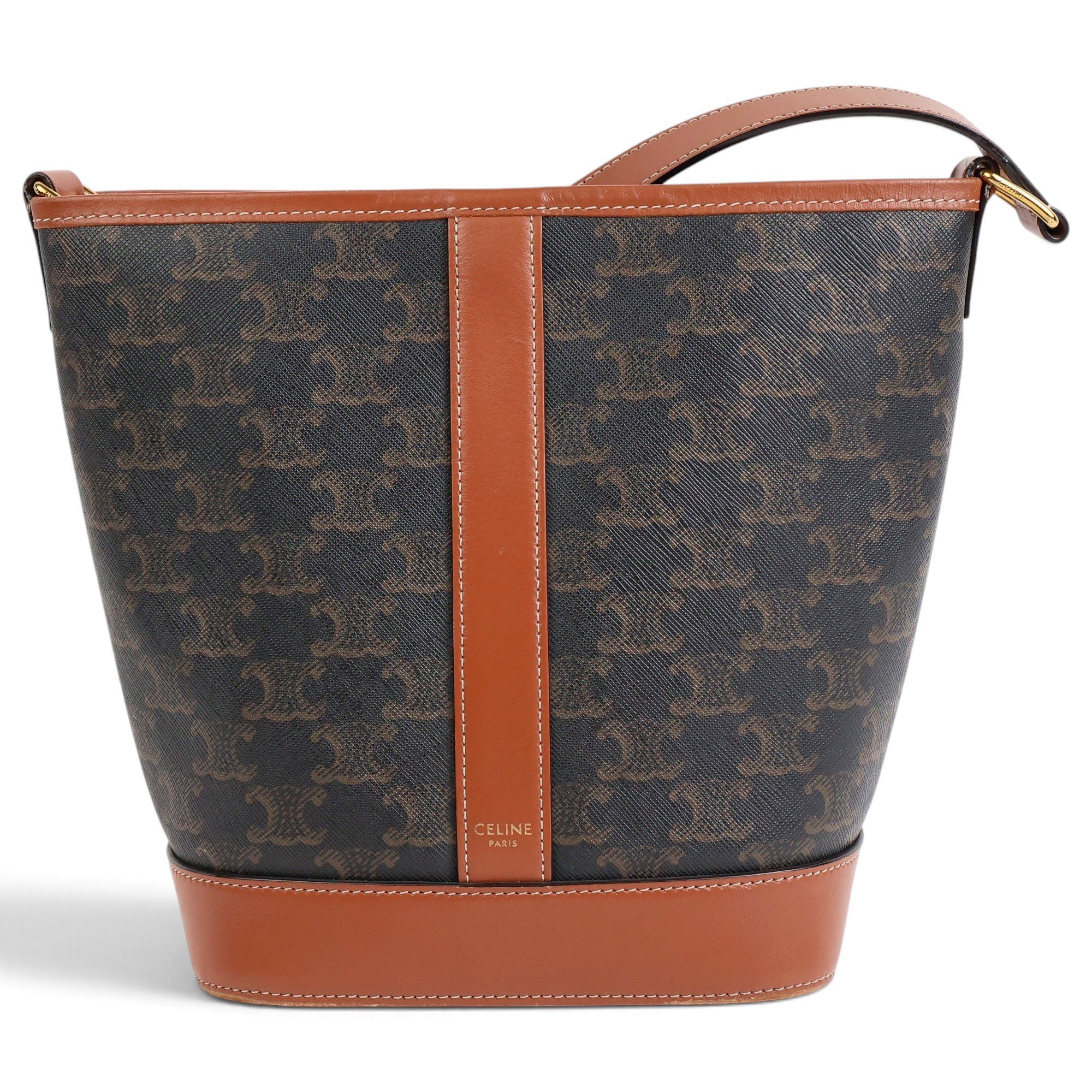 Patent leather handbag