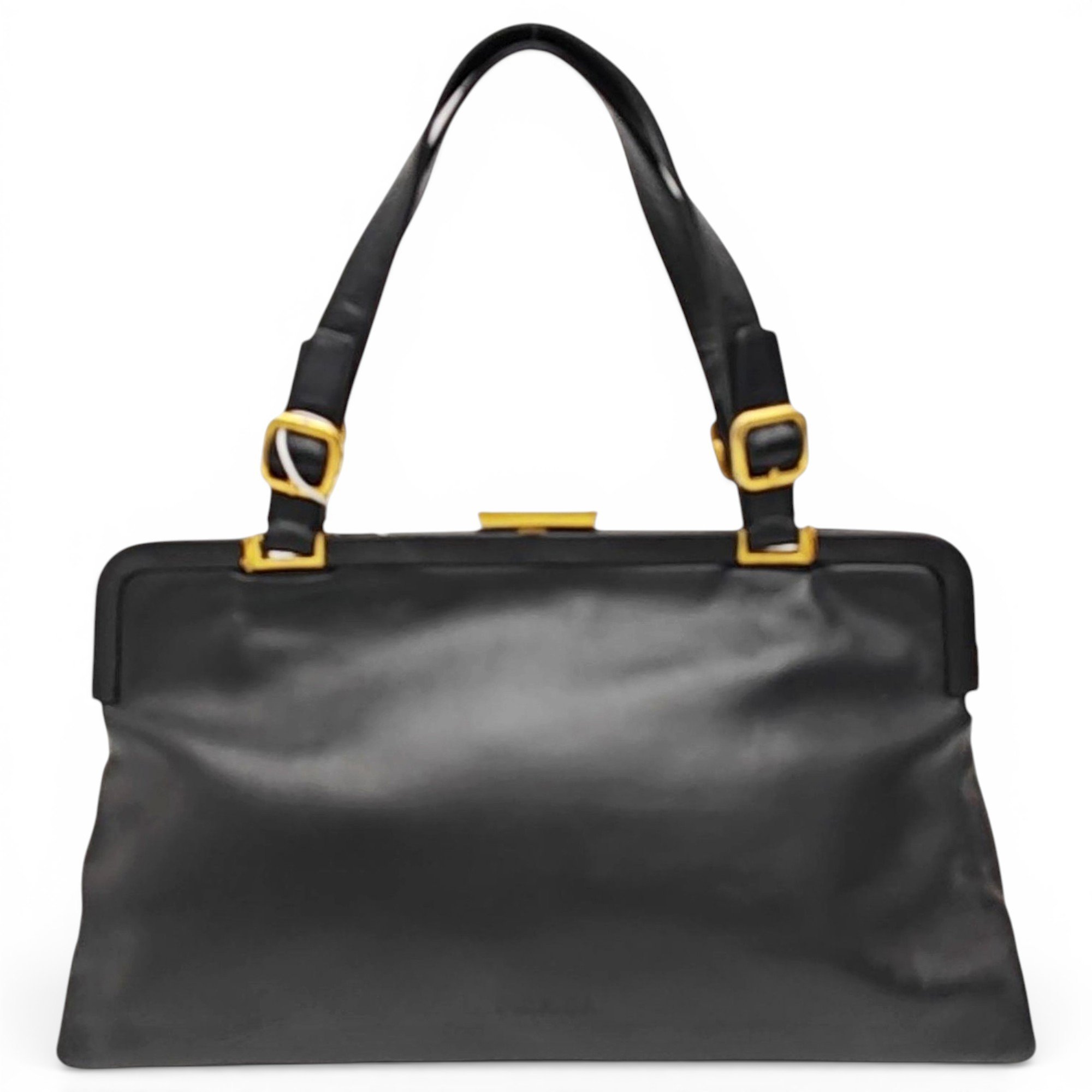 Leather tote