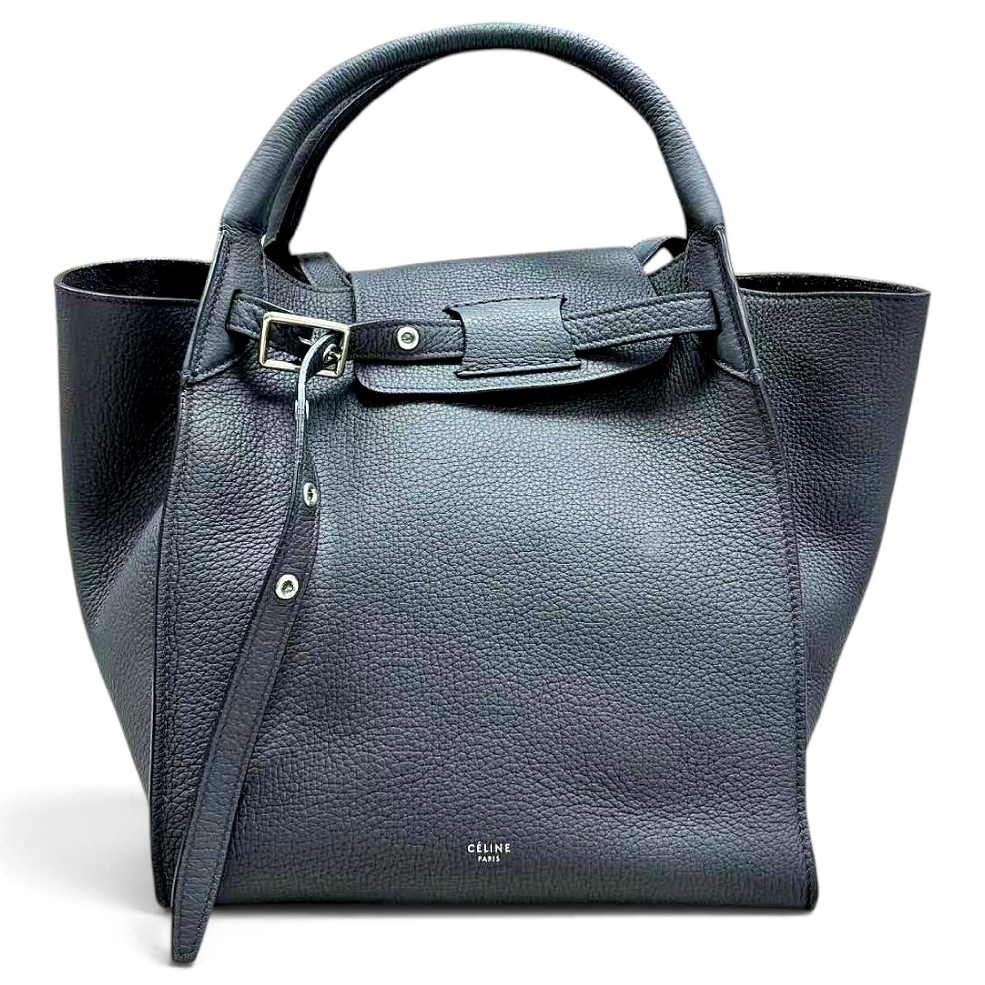 Big Bag leather handbag