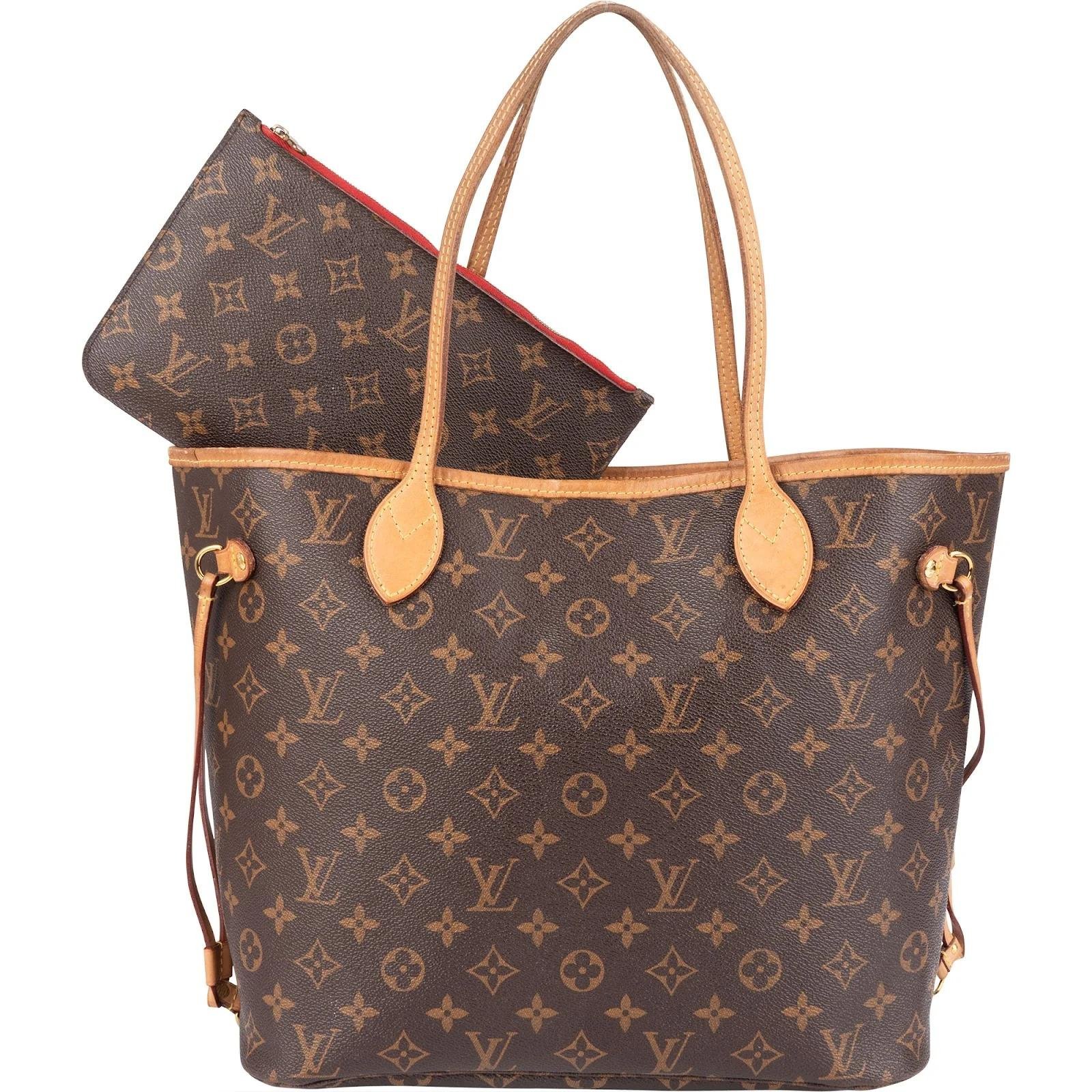 Neverfull leather handbag