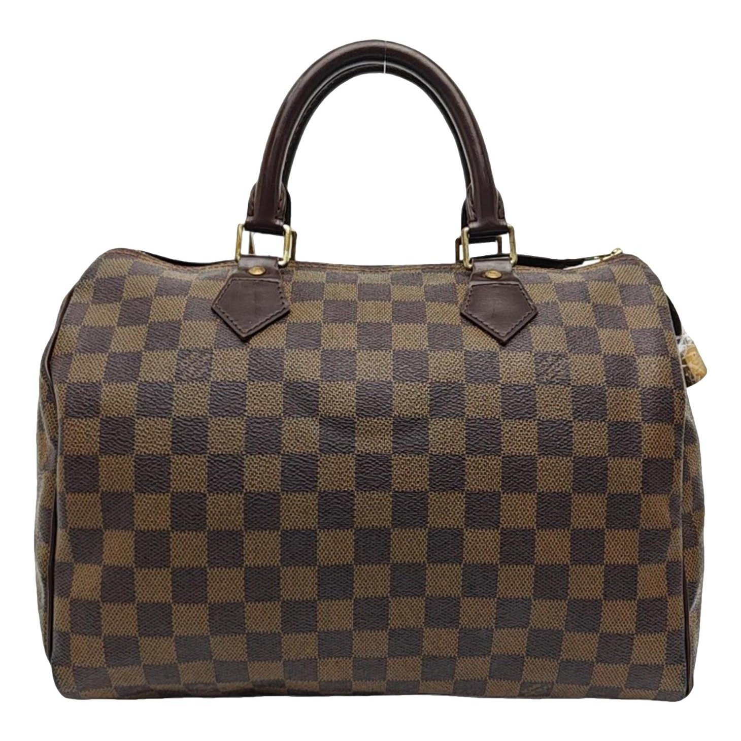 Nano Speedy / Mini HL leather handbag