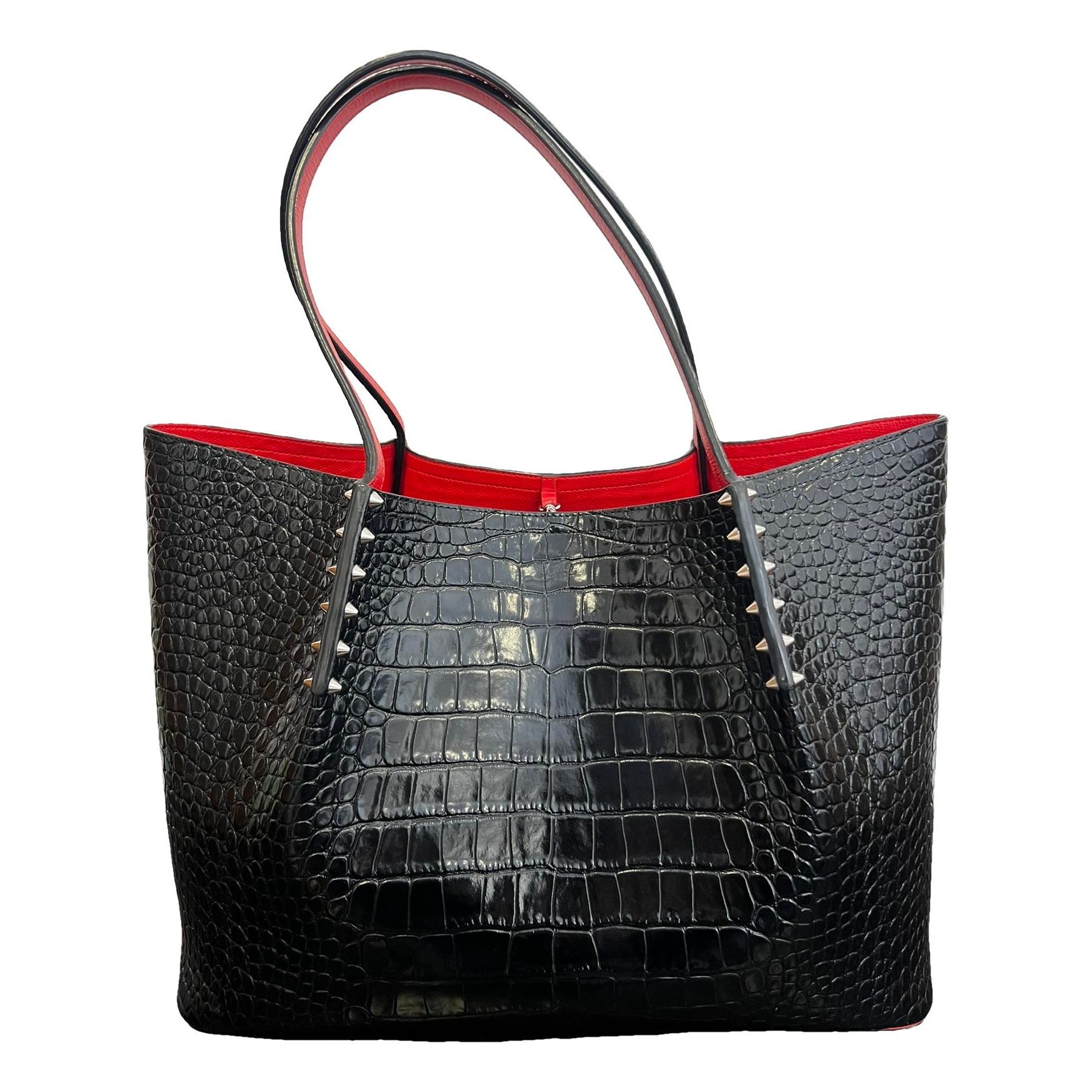 Christian Louboutin Leather travel bag