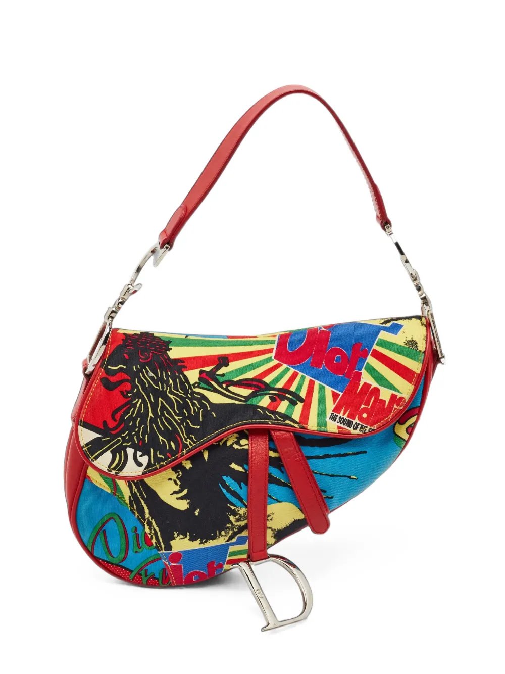 2003 Saddle Rasta Mania shoulder bag