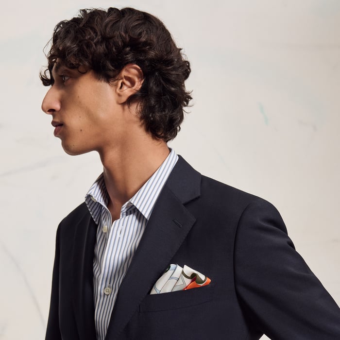 a Vos Etriers Pocket Square 45