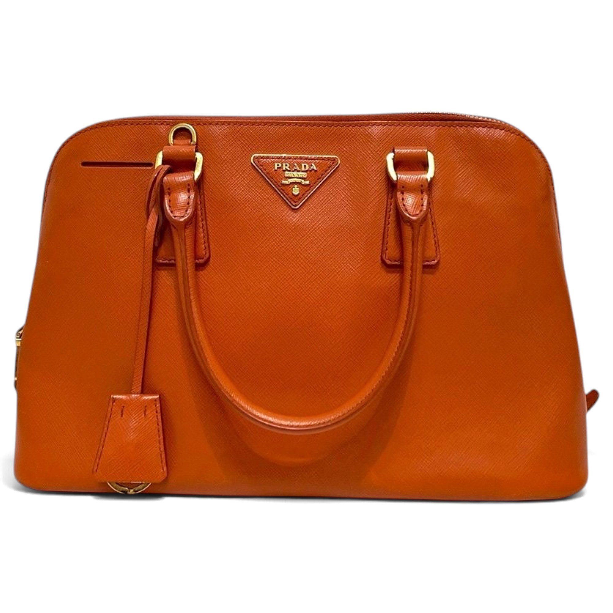 Promenade leather handbag