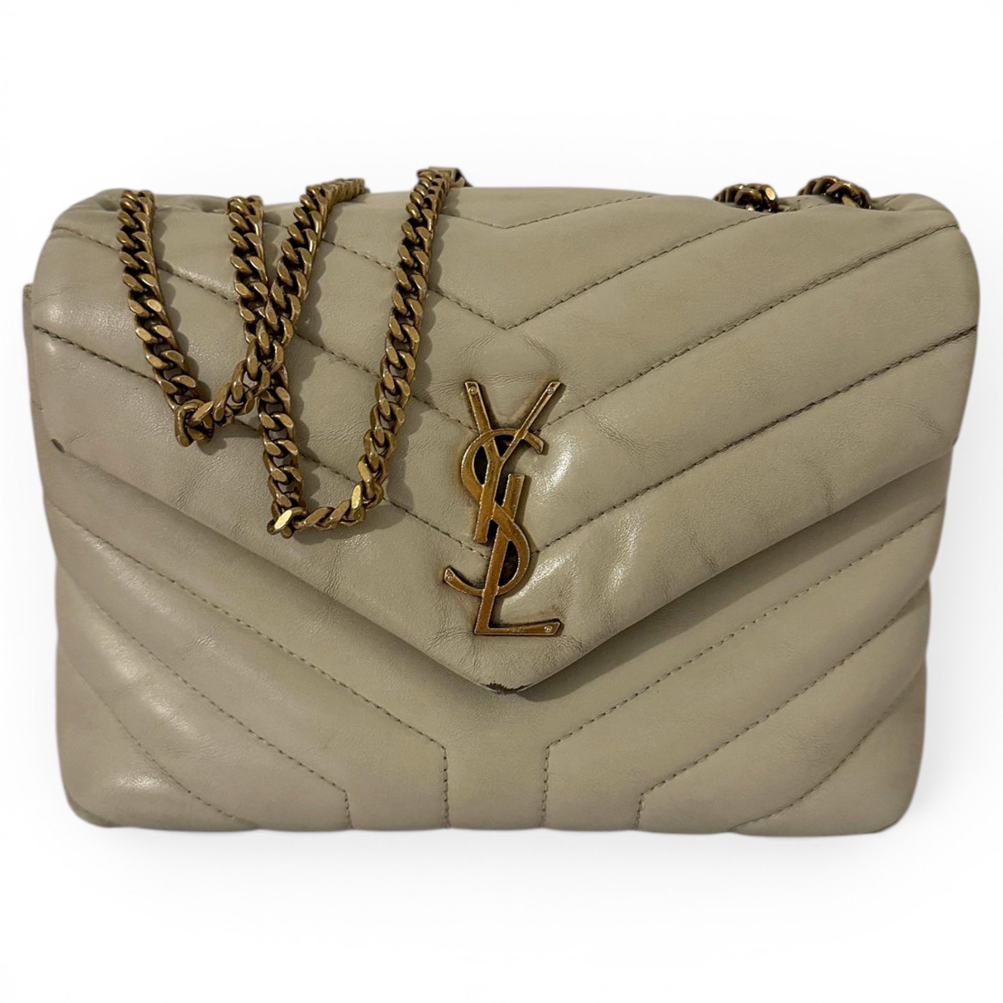 Loulou leather handbag