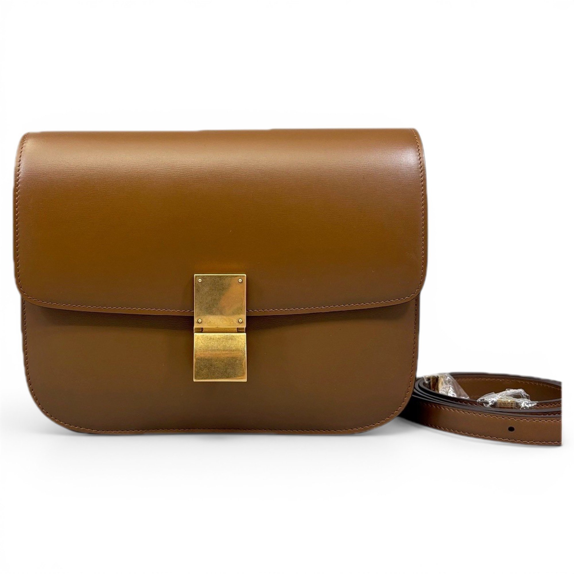 Classic leather handbag