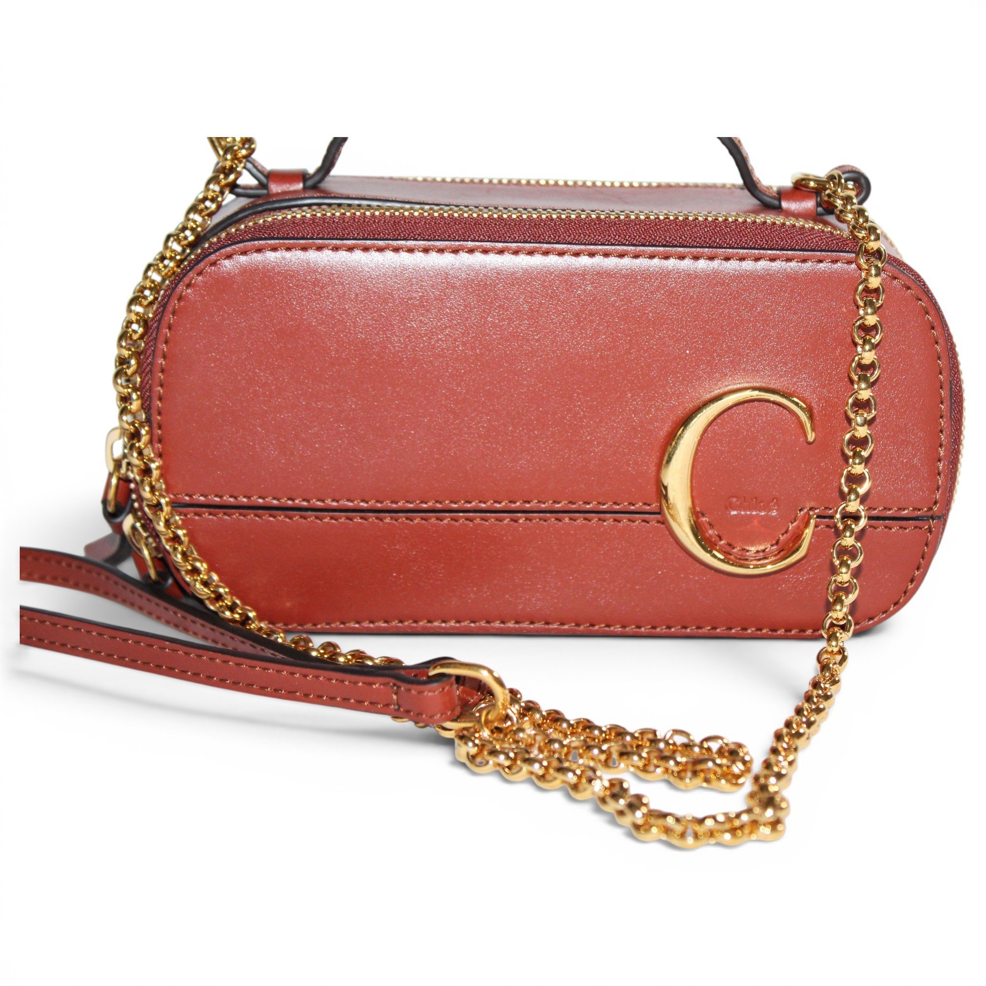 Leather crossbody bag